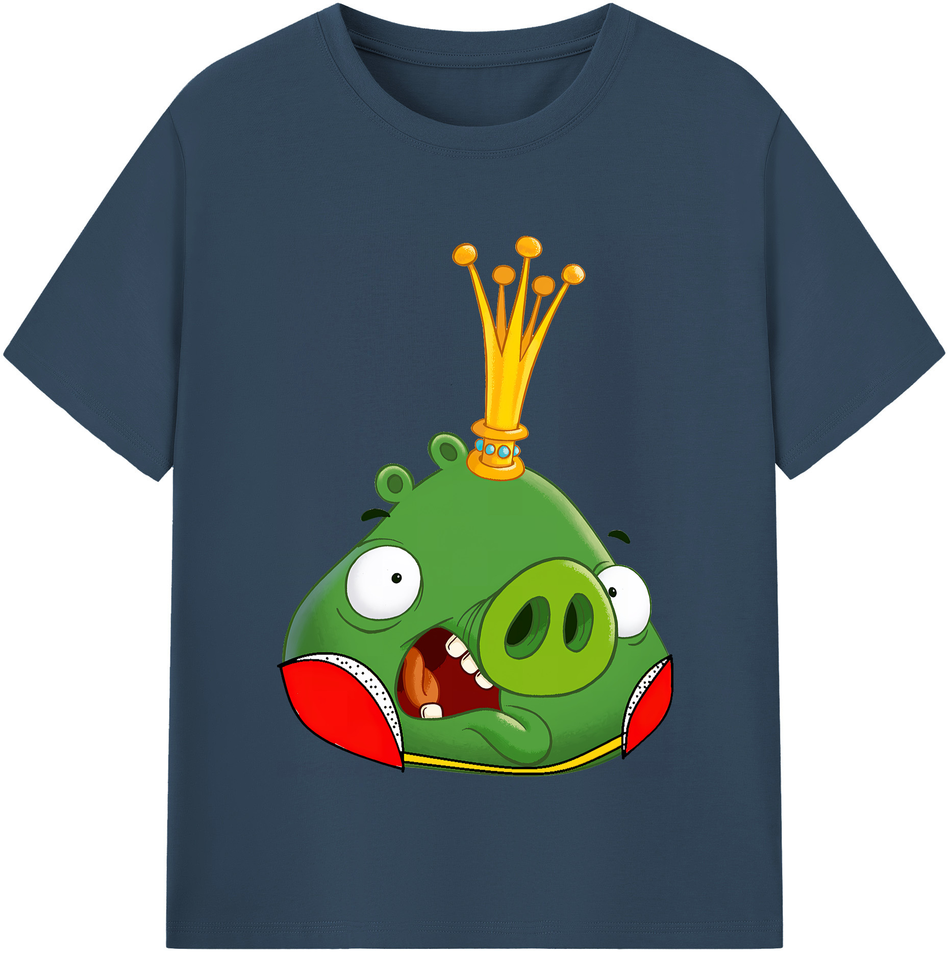 （画像用） Angry Birds アングリーバード レディースカジュアルプリントTシャツ（綿100％）