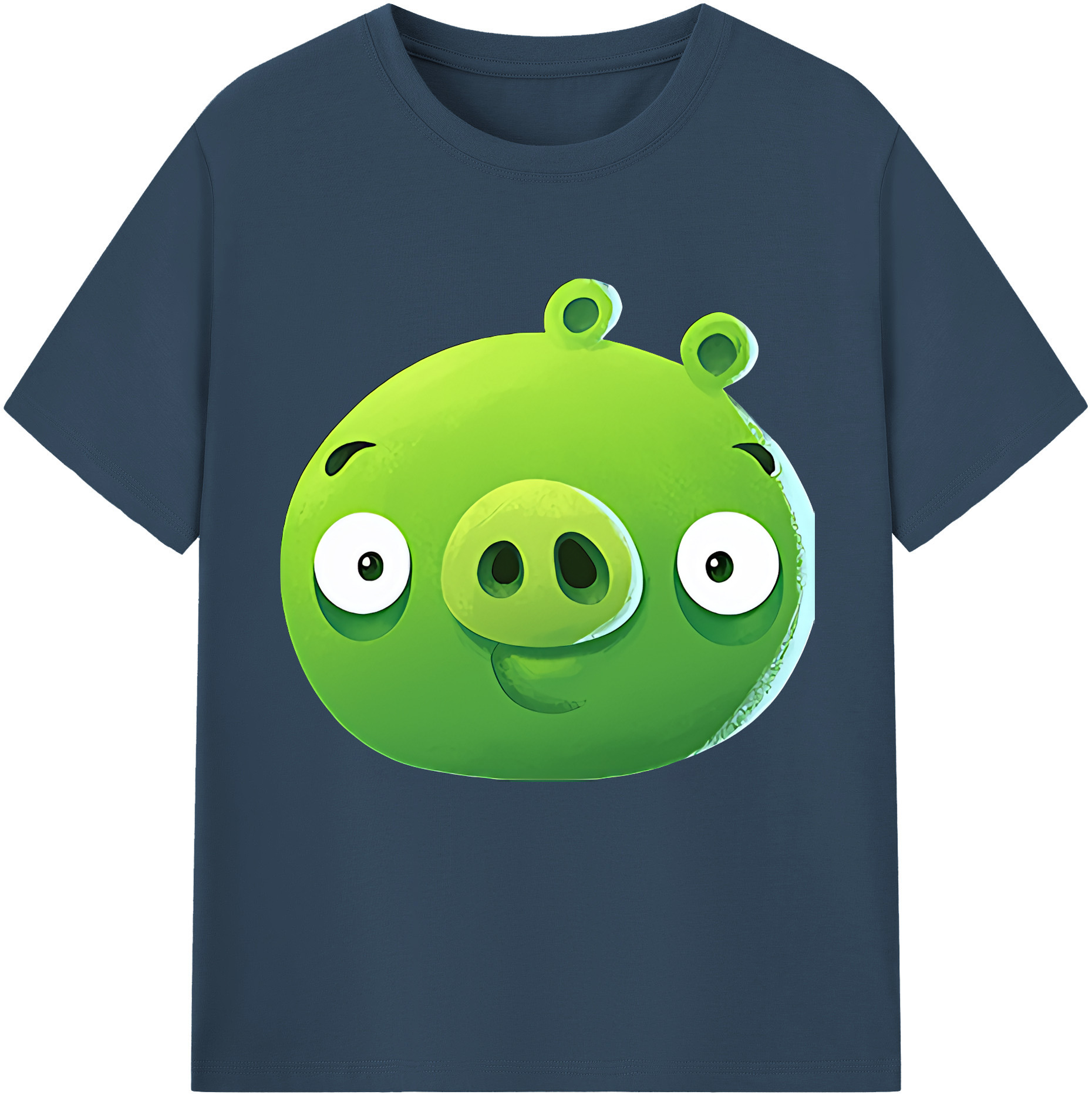 （画像用） Angry Birds アングリーバード レディースカジュアルプリントTシャツ（綿100％）