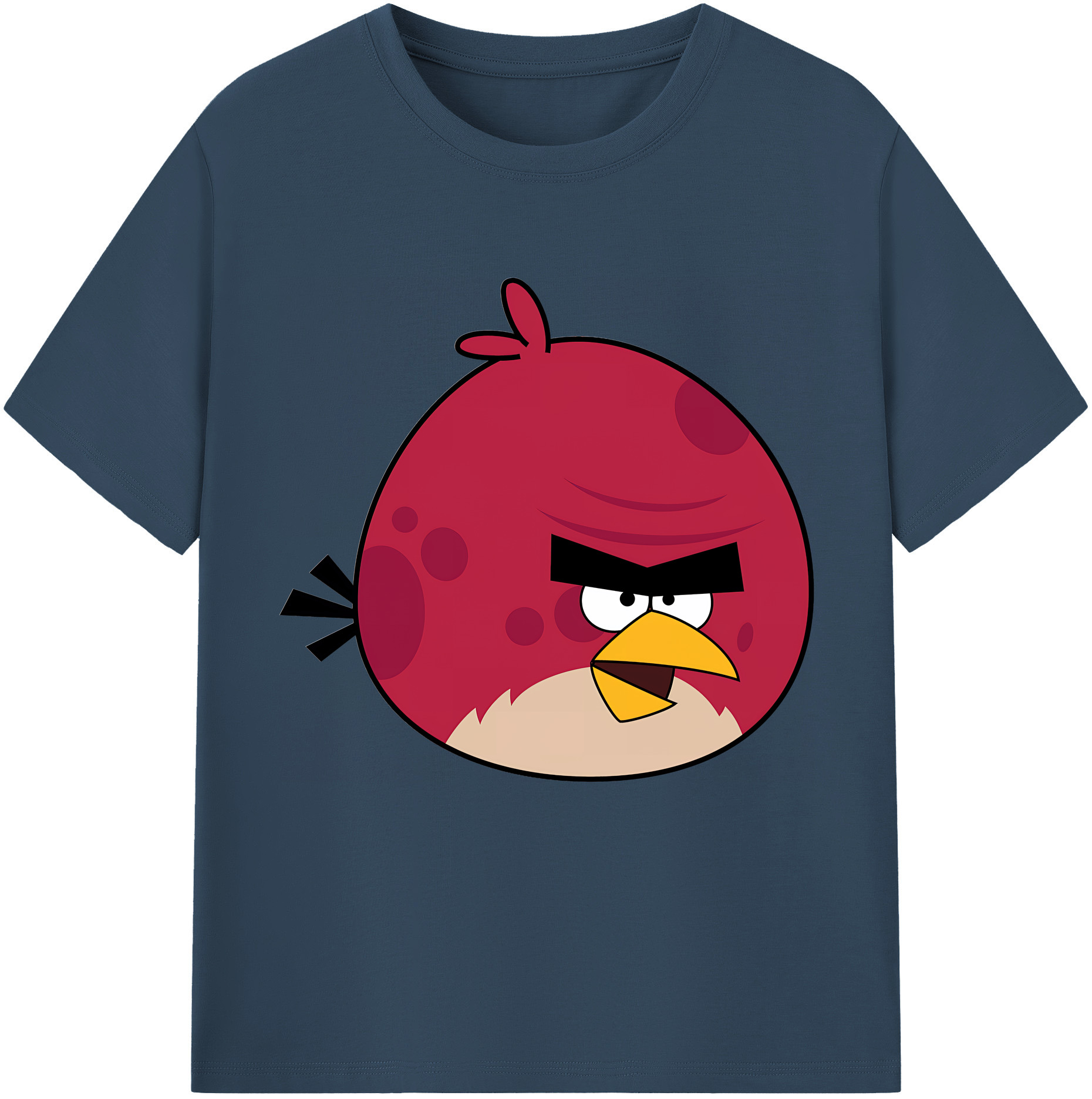 （画像用） Angry Birds アングリーバード レディースカジュアルプリントTシャツ（綿100％）