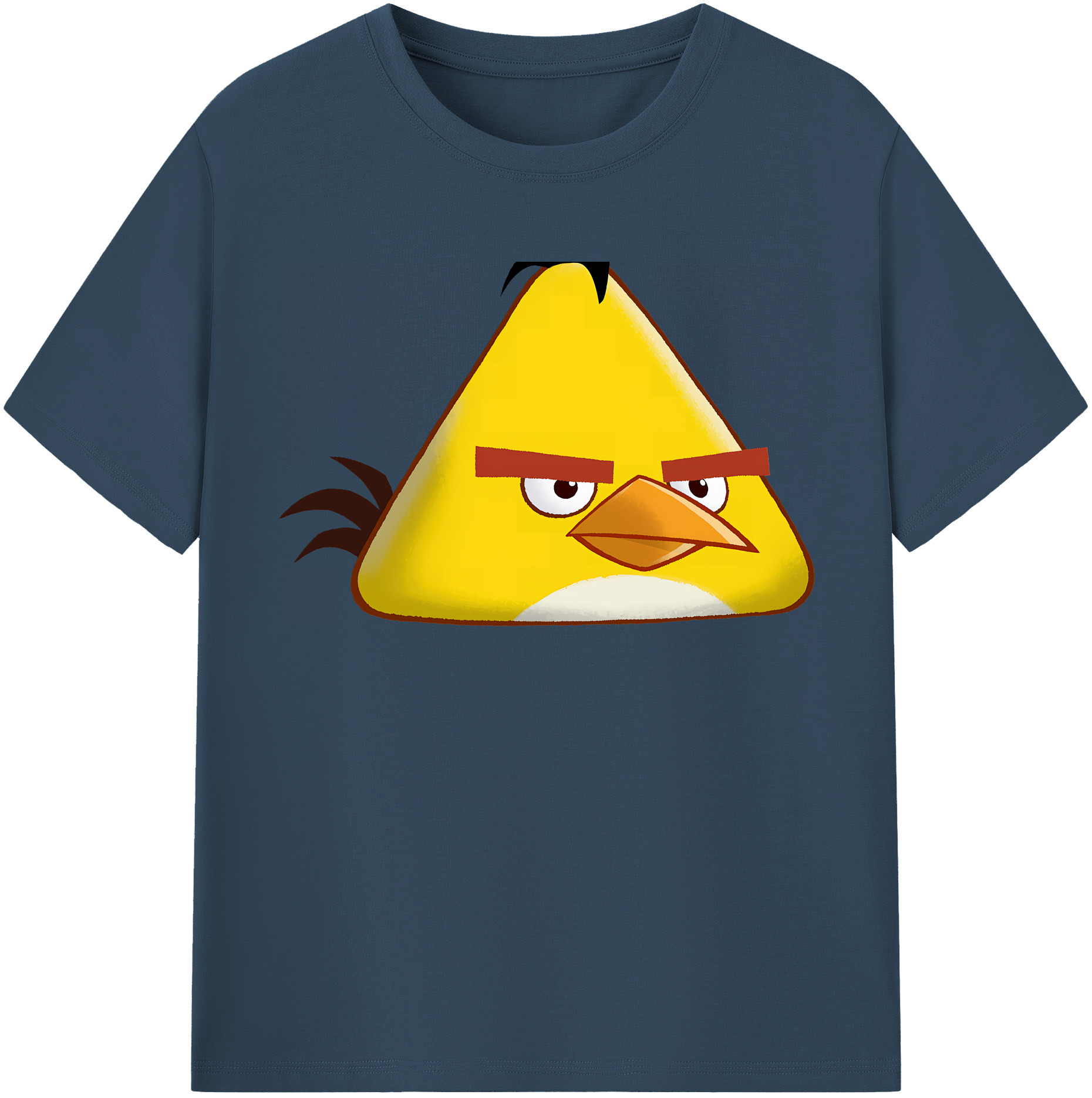 （画像用） Angry Birds アングリーバード レディースカジュアルプリントTシャツ（綿100％）