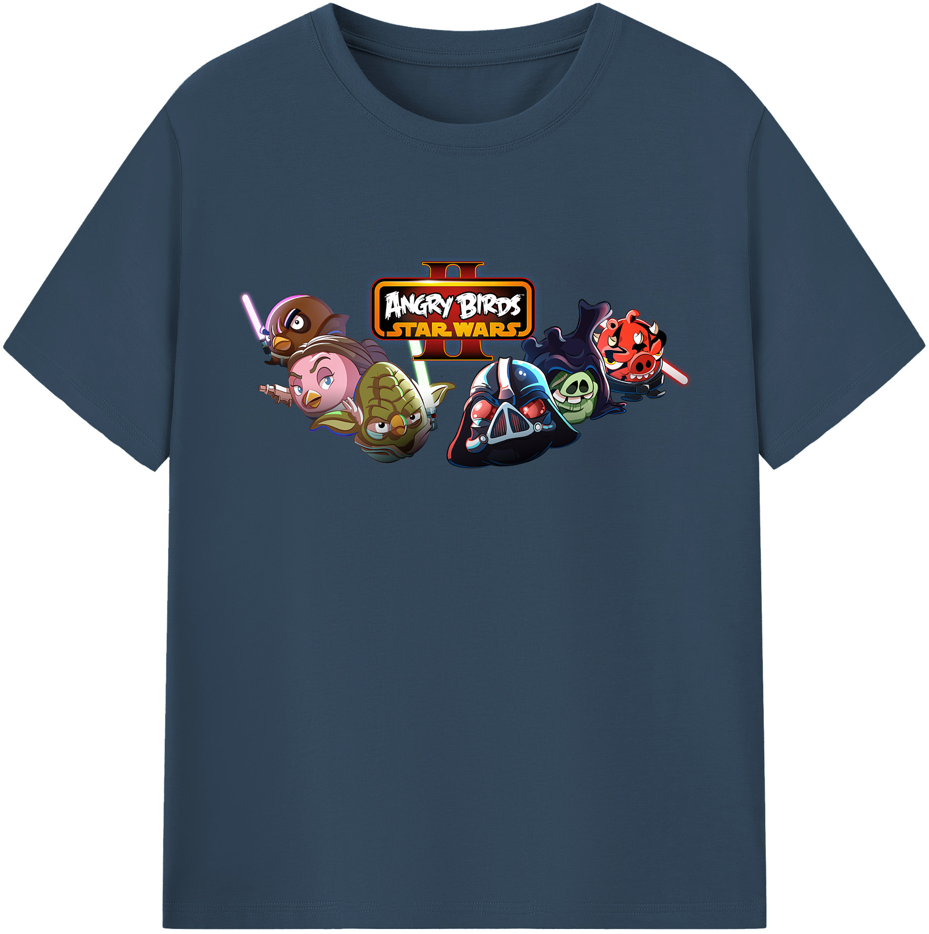 （画像用） Angry Birds アングリーバード レディースカジュアルプリントTシャツ（綿100％）