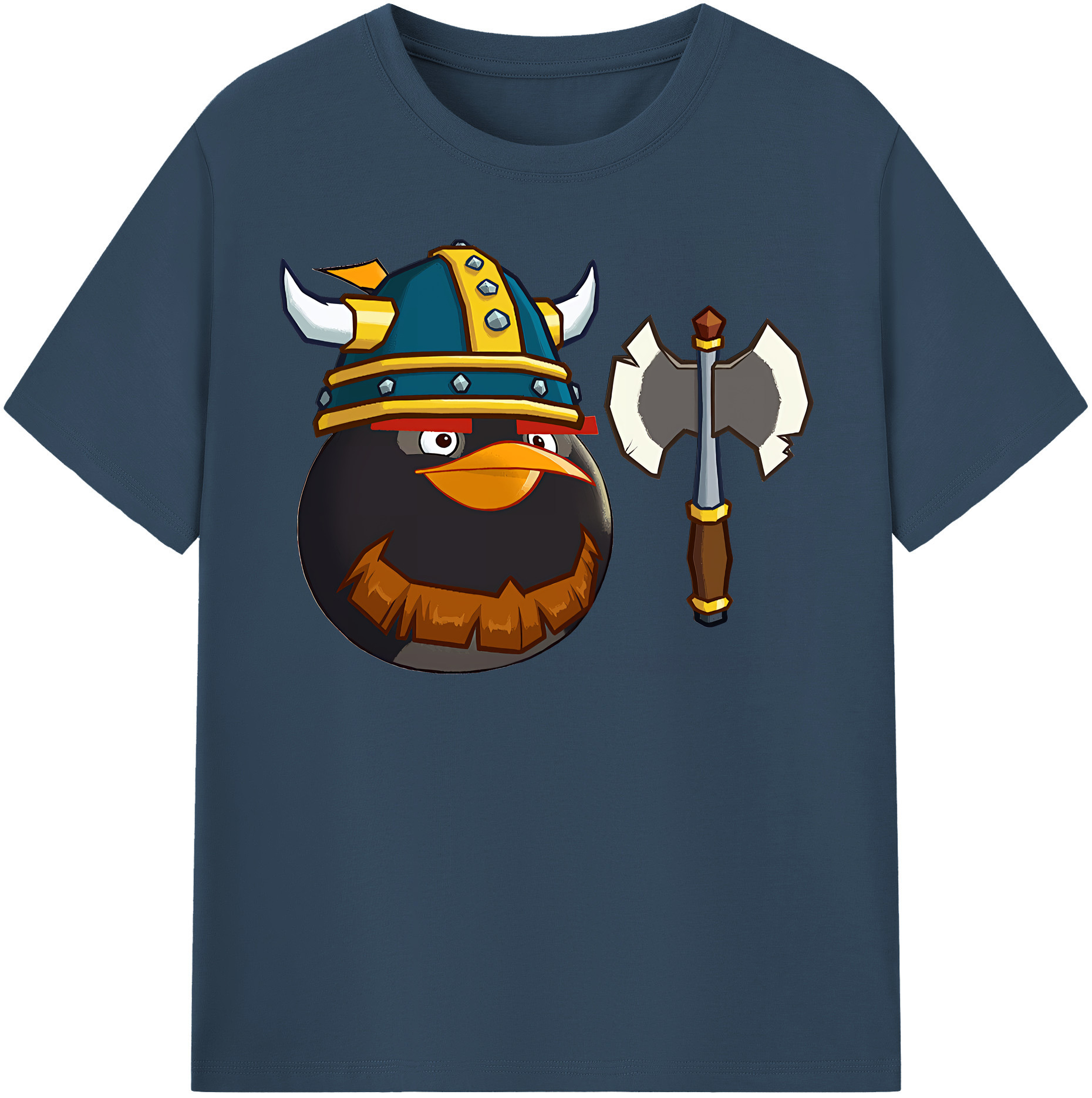 （画像用） Angry Birds アングリーバード レディースカジュアルプリントTシャツ（綿100％）