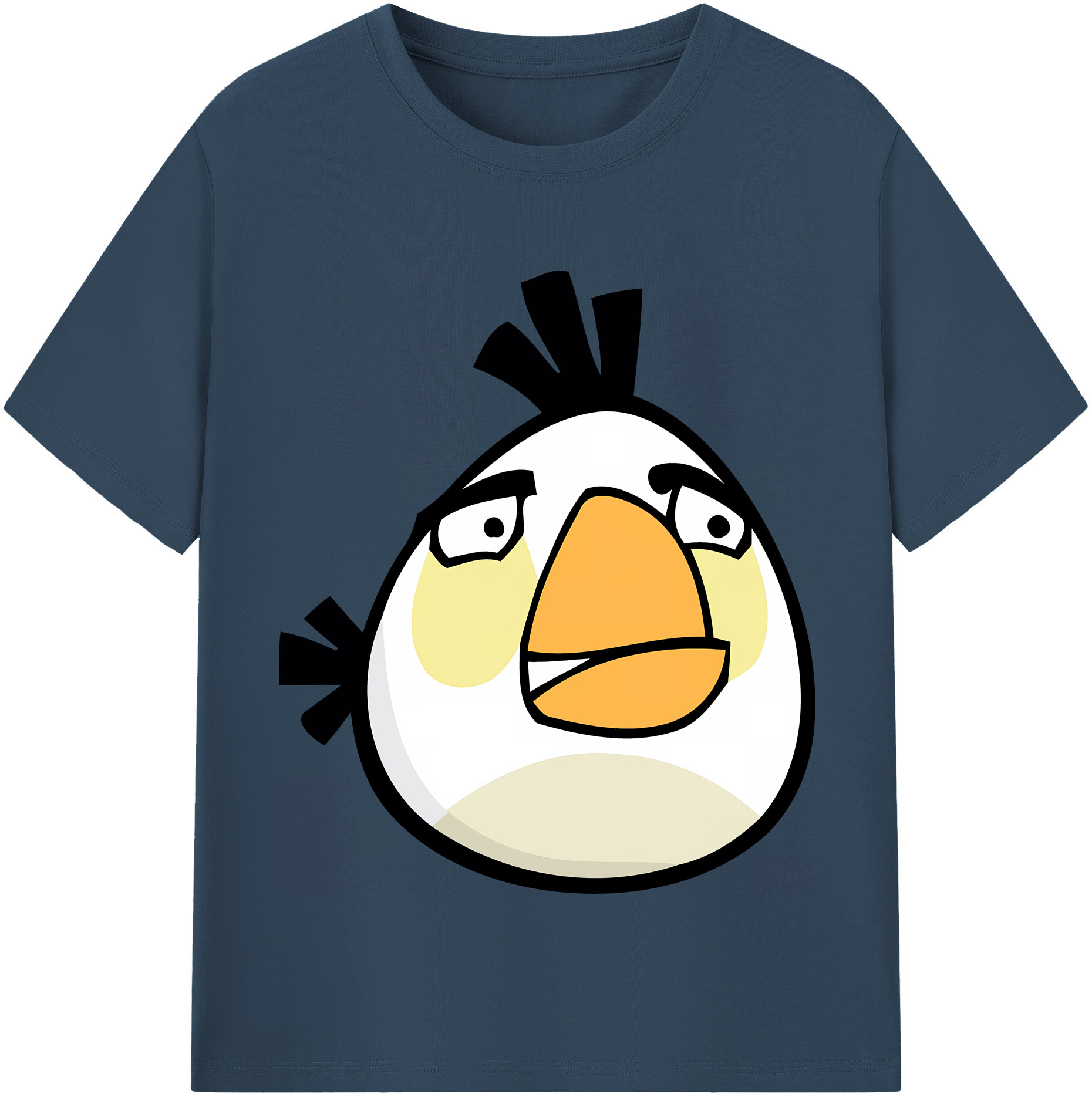 （画像用） Angry Birds アングリーバード レディースカジュアルプリントTシャツ（綿100％）