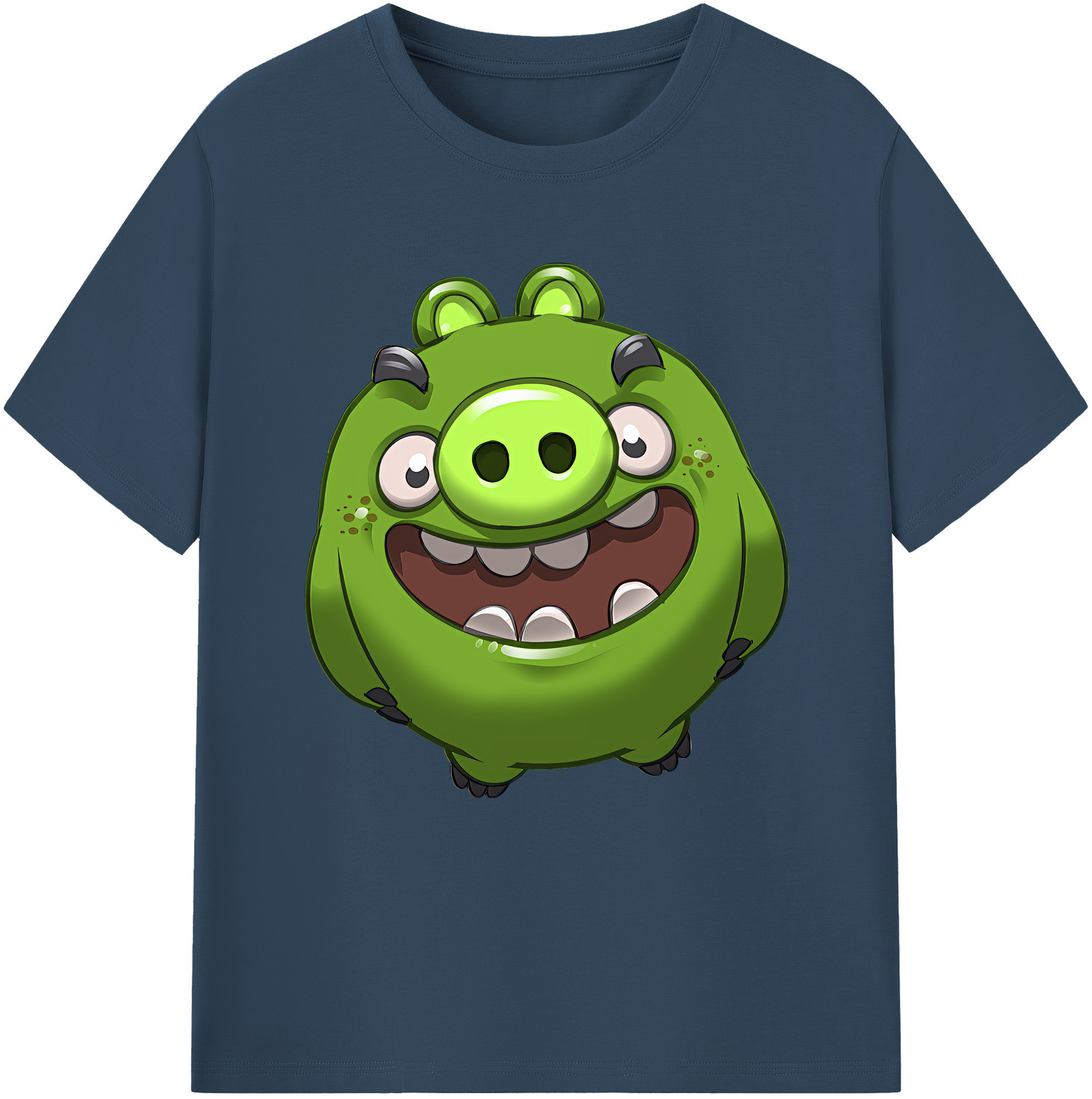 （画像用） Angry Birds アングリーバード レディースカジュアルプリントTシャツ（綿100％）