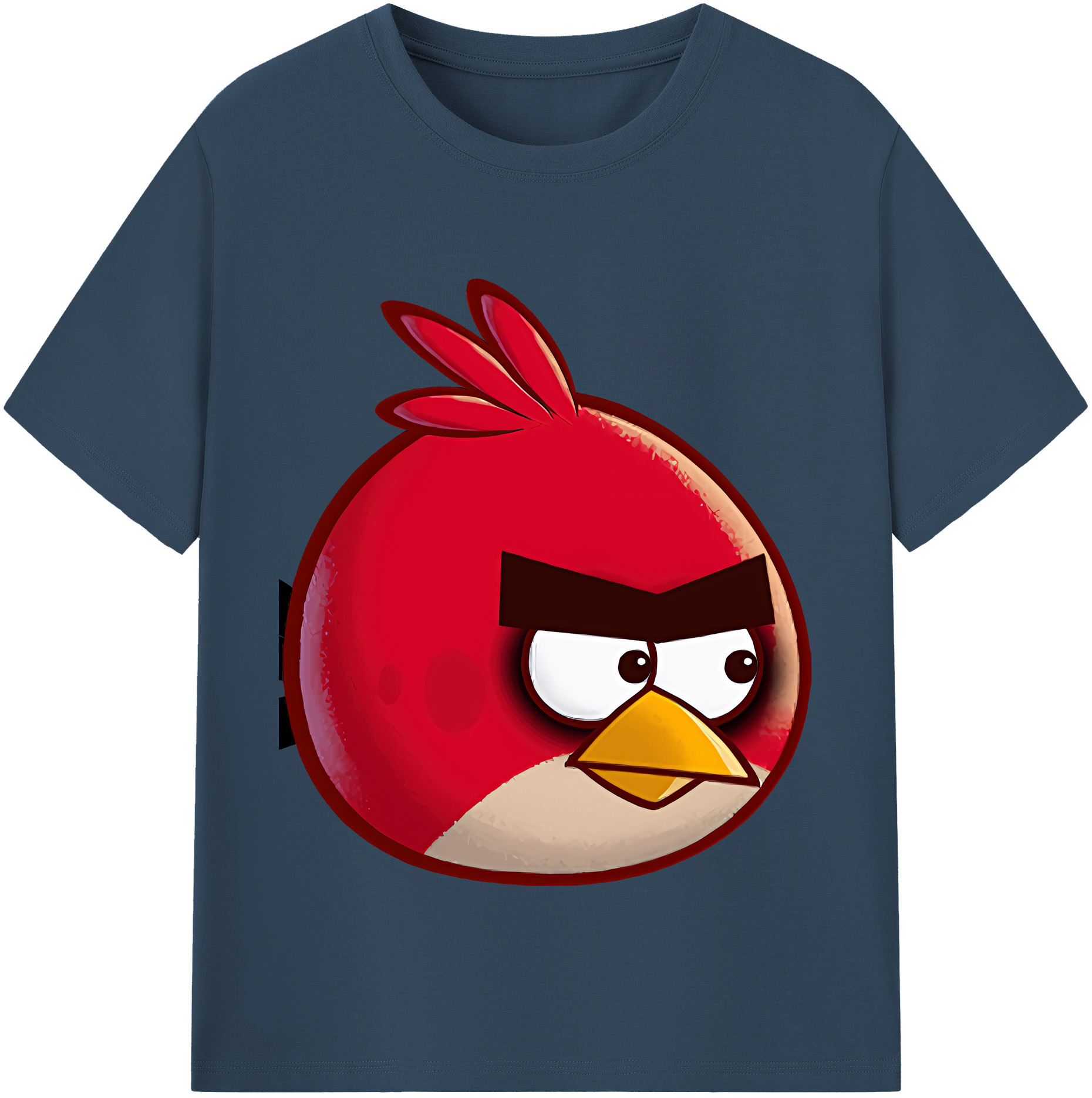 （画像用） Angry Birds アングリーバード レディースカジュアルプリントTシャツ（綿100％）