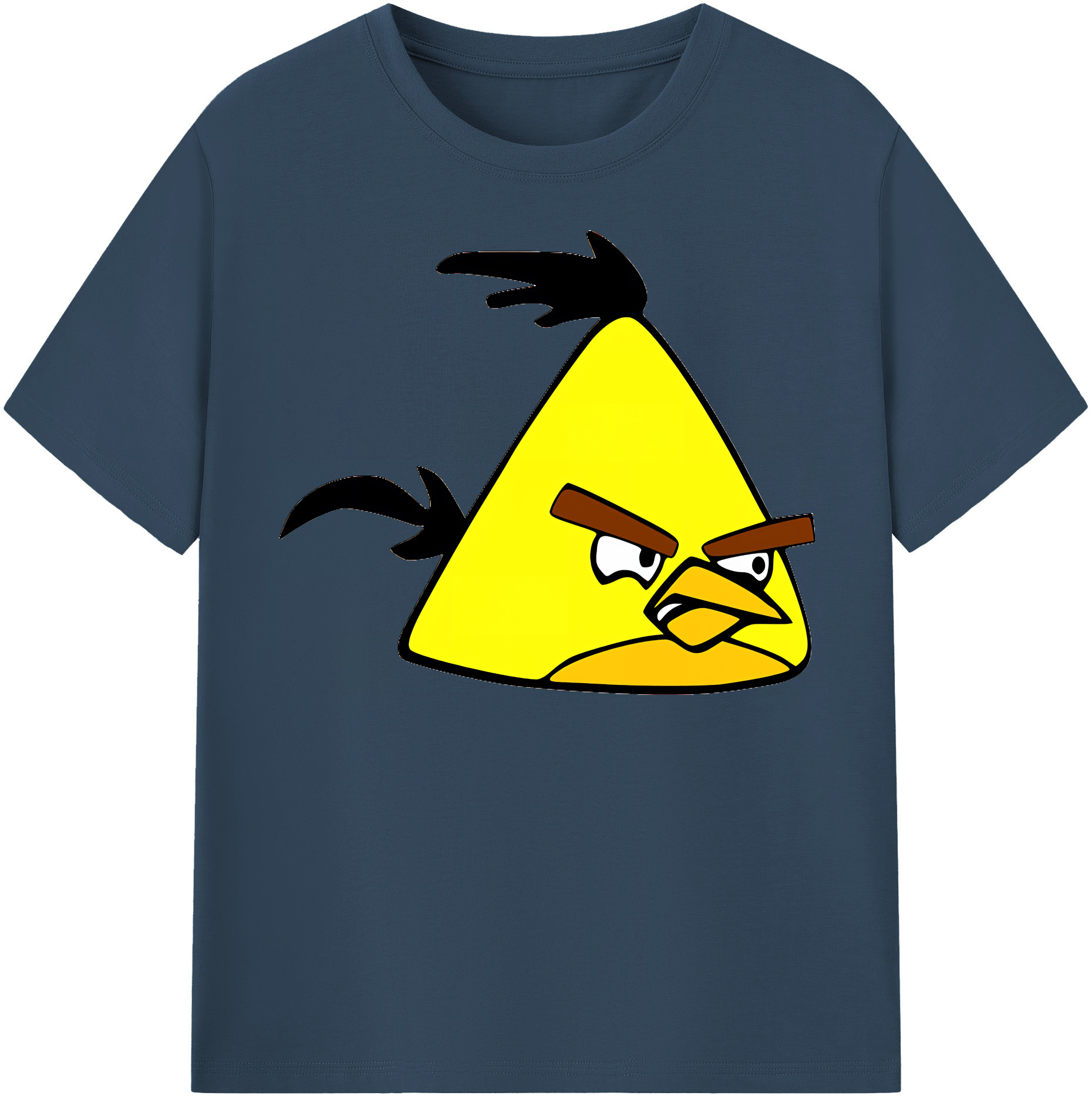 （画像用） Angry Birds アングリーバード レディースカジュアルプリントTシャツ（綿100％）