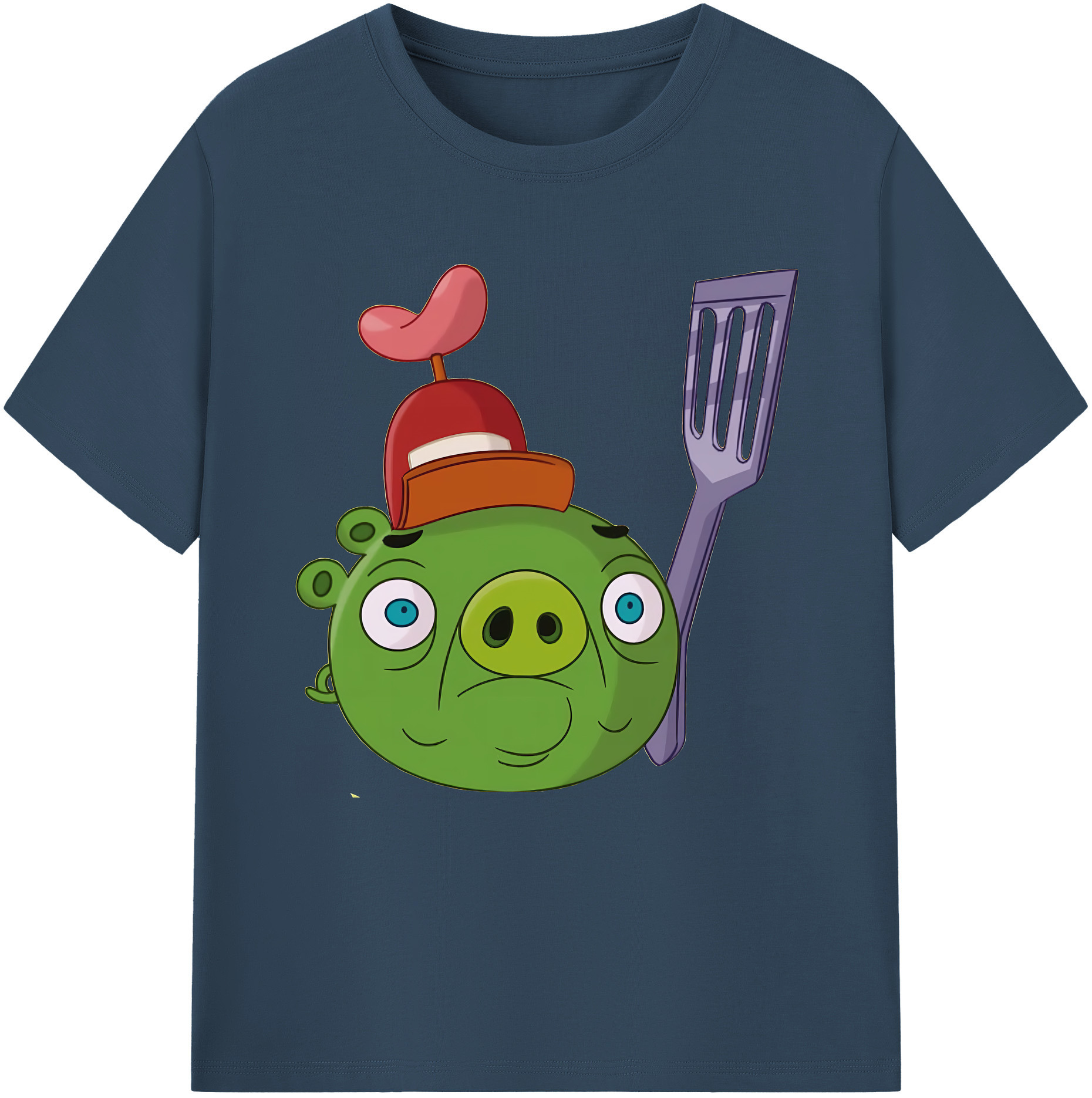 （画像用） Angry Birds アングリーバード レディースカジュアルプリントTシャツ（綿100％）