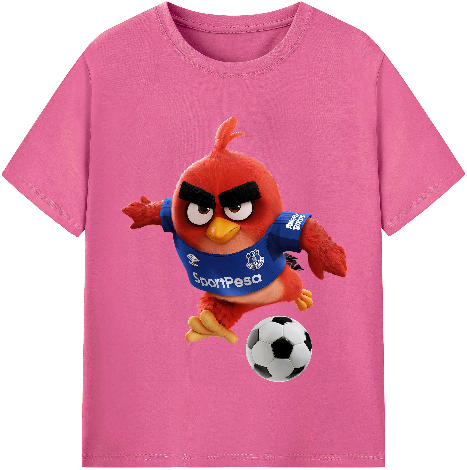 （画像用） Angry Birds アングリーバード レディースカジュアルプリントTシャツ（綿100％）