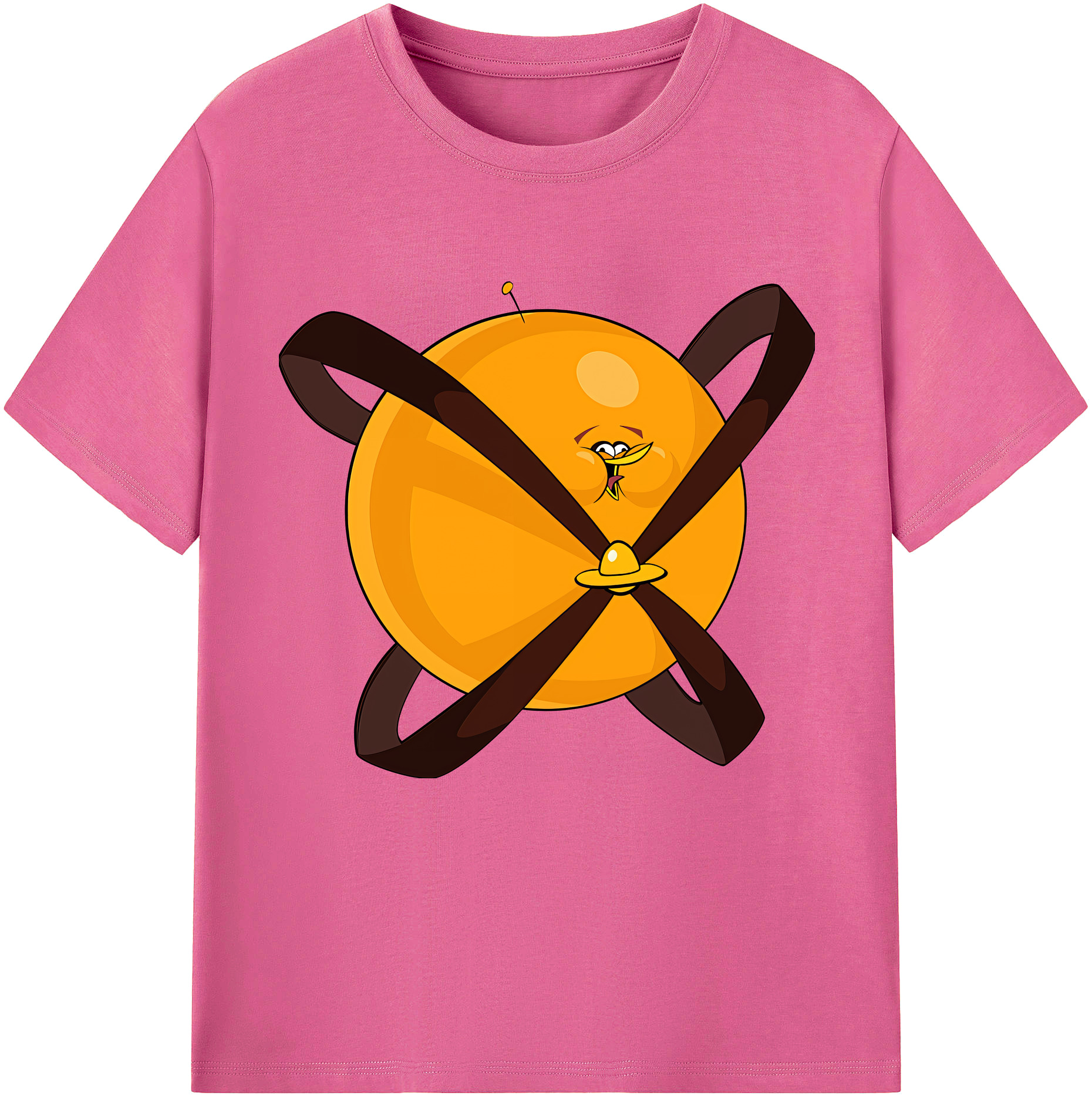（画像用） Angry Birds アングリーバード レディースカジュアルプリントTシャツ（綿100％）