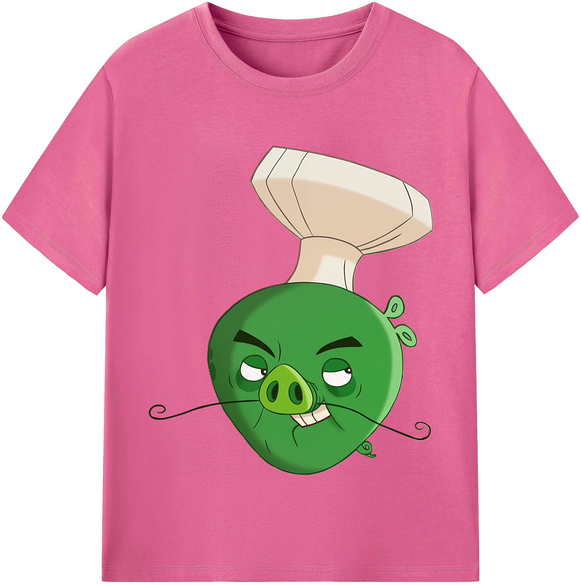 （画像用） Angry Birds アングリーバード レディースカジュアルプリントTシャツ（綿100％）