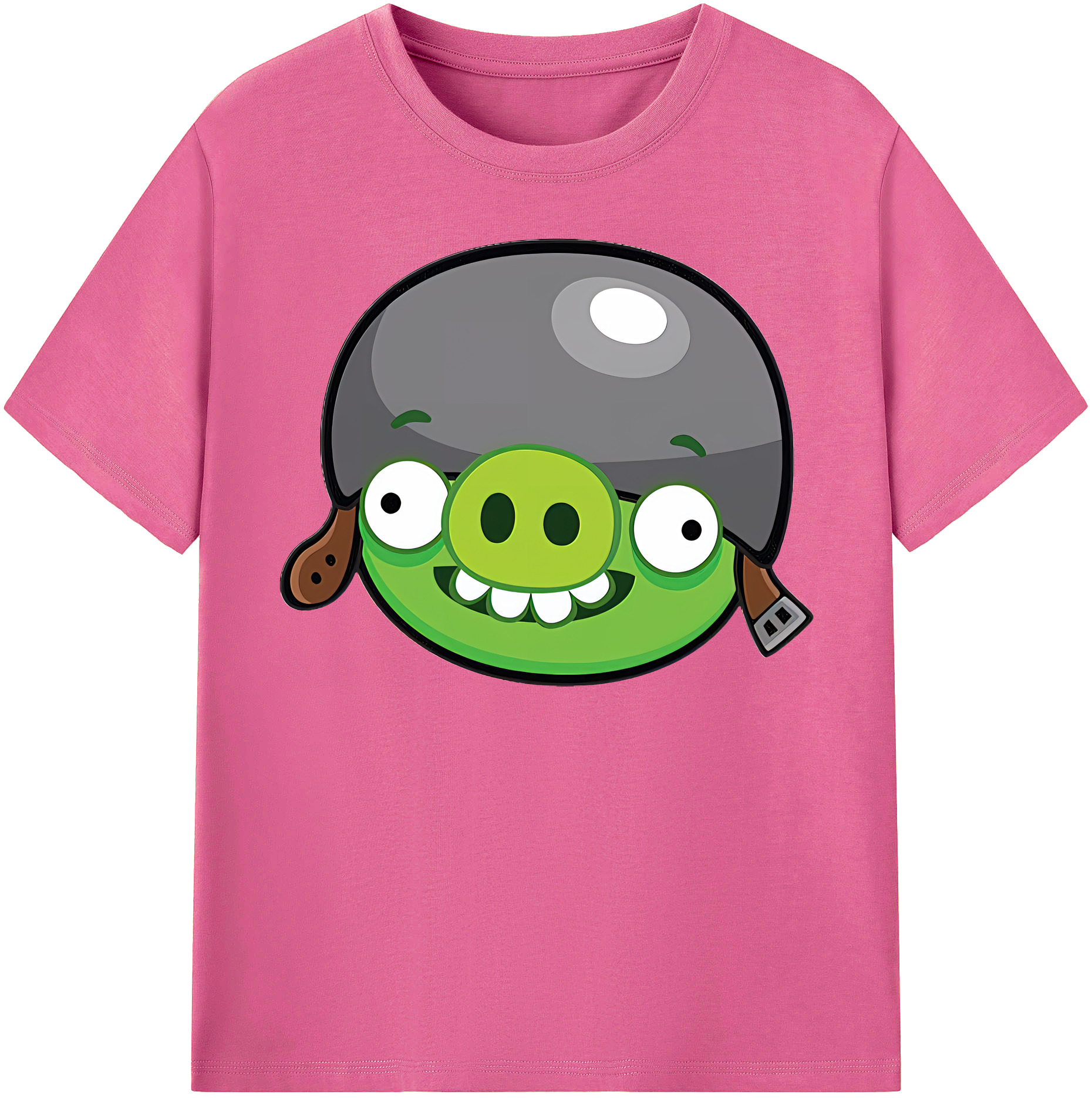 （画像用） Angry Birds アングリーバード レディースカジュアルプリントTシャツ（綿100％）
