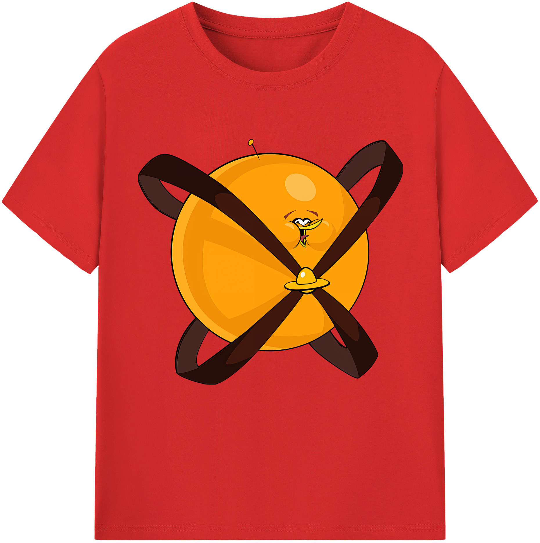 （画像用） Angry Birds アングリーバード レディースカジュアルプリントTシャツ（綿100％）