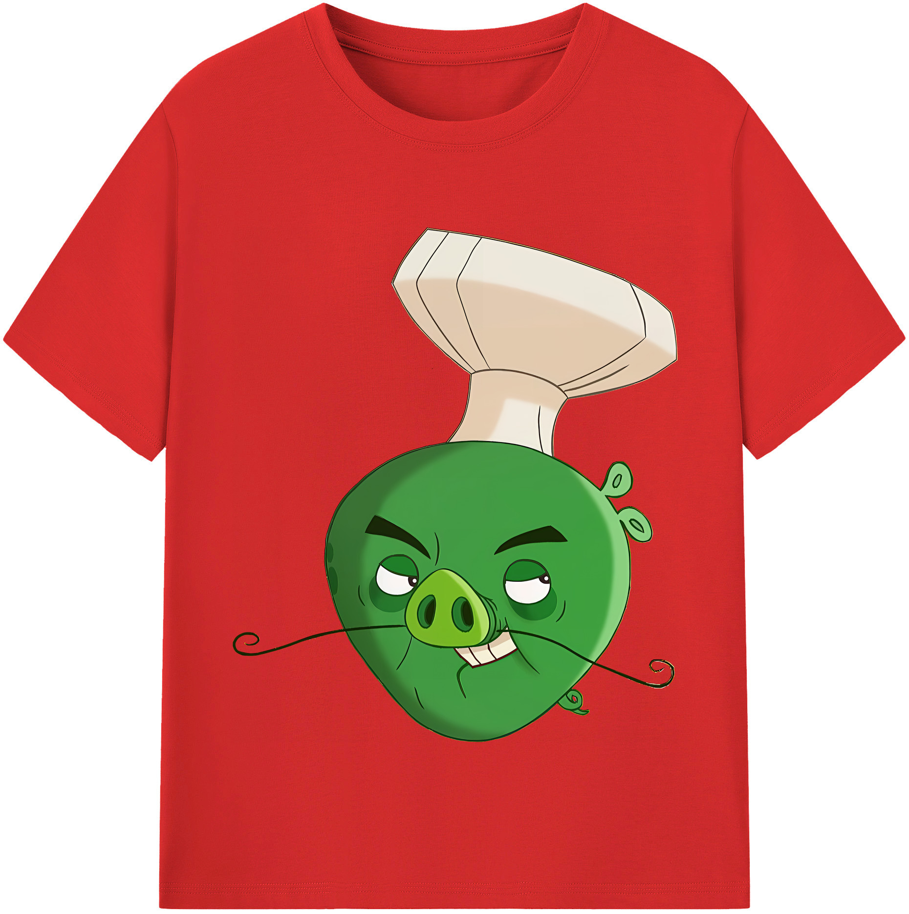 （画像用） Angry Birds アングリーバード レディースカジュアルプリントTシャツ（綿100％）