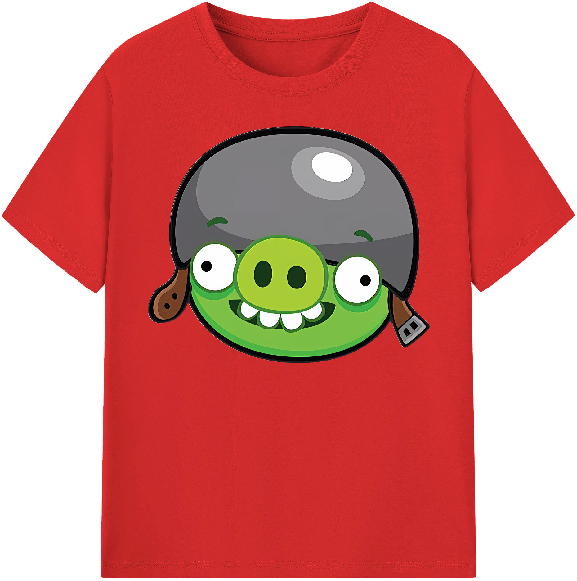 （画像用） Angry Birds アングリーバード レディースカジュアルプリントTシャツ（綿100％）