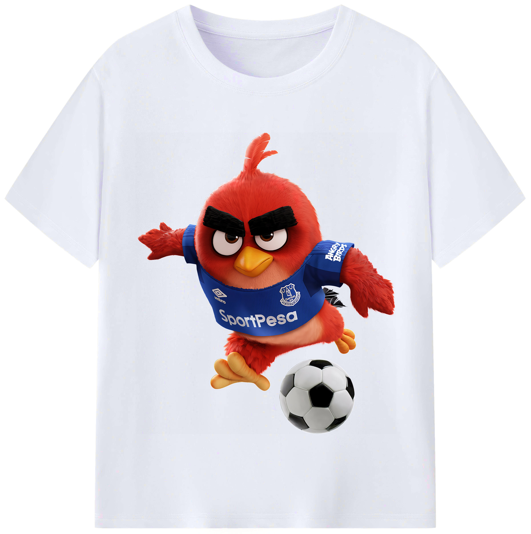 （画像用） Angry Birds アングリーバード レディースカジュアルプリントTシャツ（綿100％）