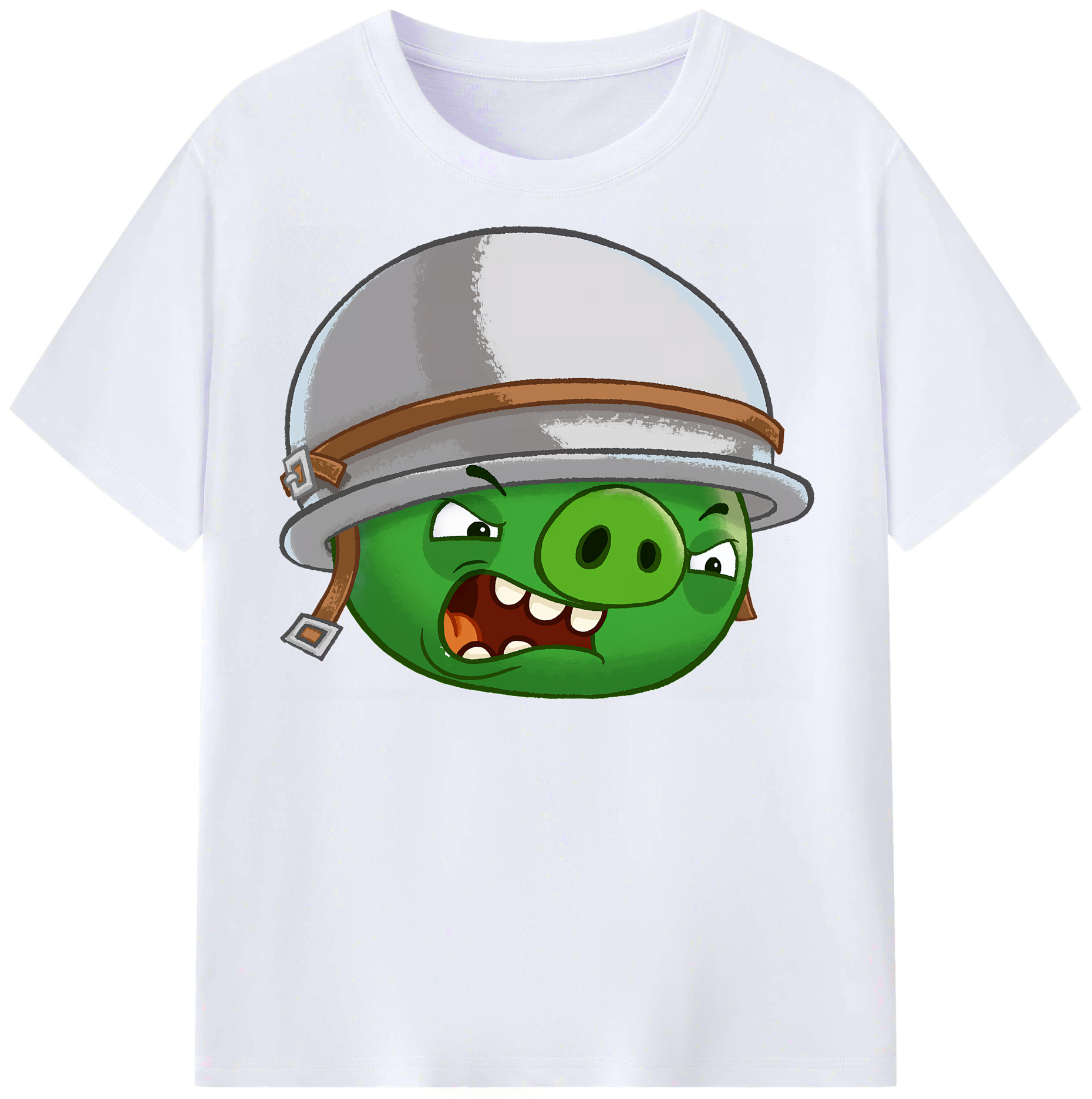 （画像用） Angry Birds アングリーバード レディースカジュアルプリントTシャツ（綿100％）
