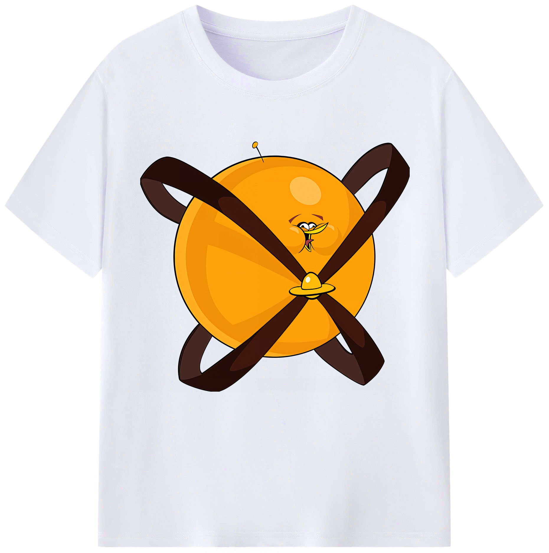 （画像用） Angry Birds アングリーバード レディースカジュアルプリントTシャツ（綿100％）