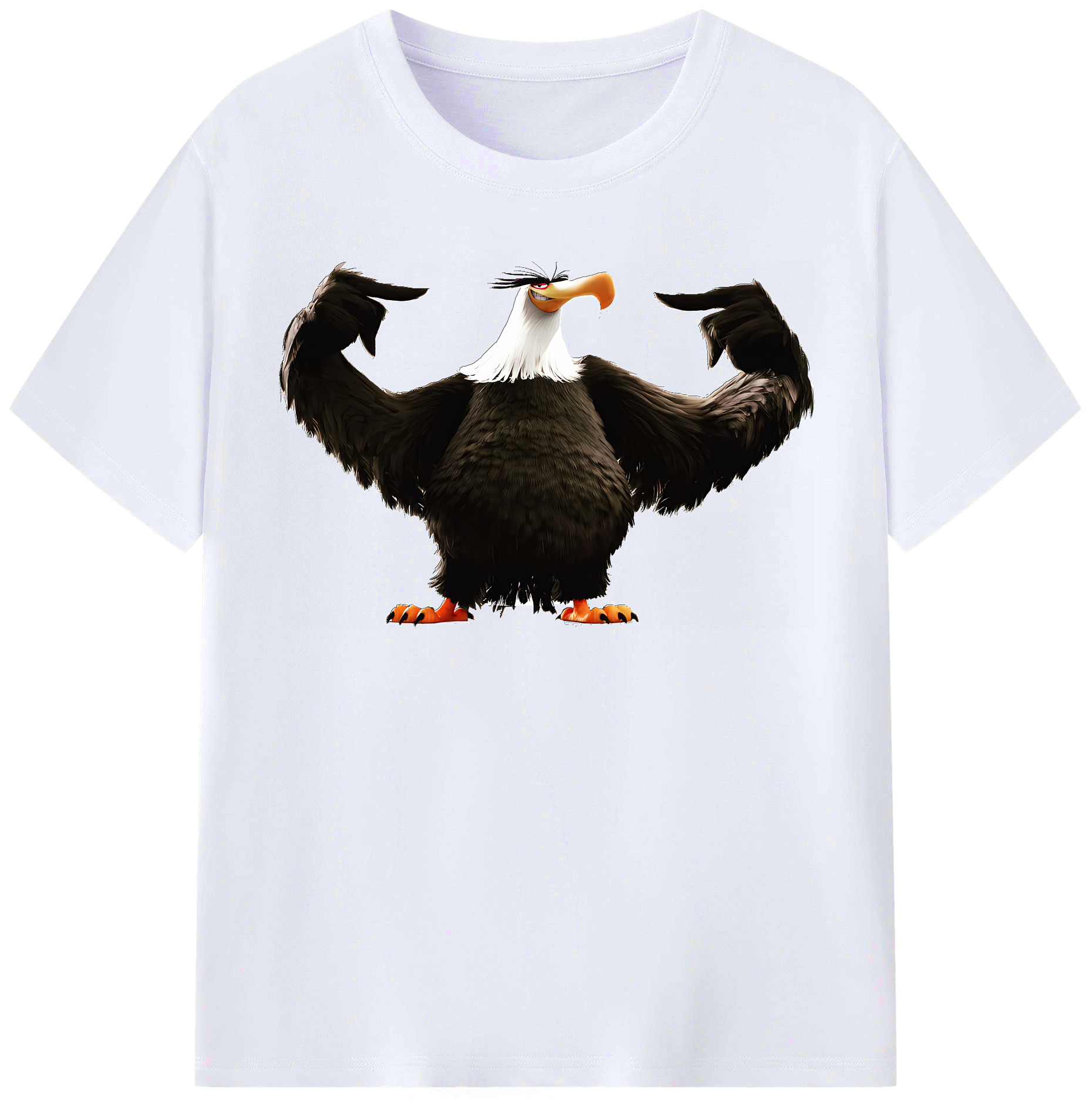（画像用） Angry Birds アングリーバード レディースカジュアルプリントTシャツ（綿100％）