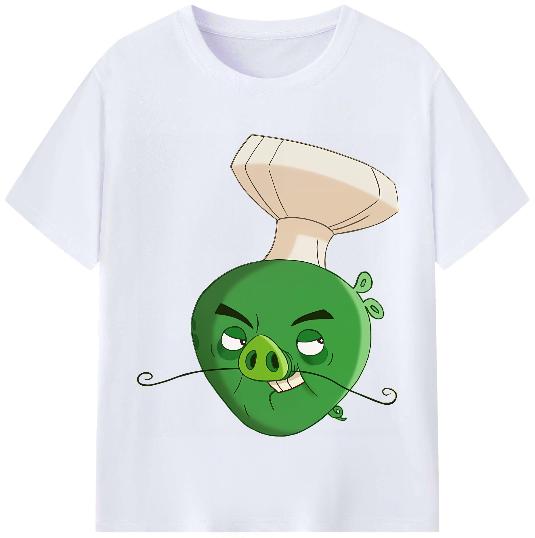 （画像用） Angry Birds アングリーバード レディースカジュアルプリントTシャツ（綿100％）