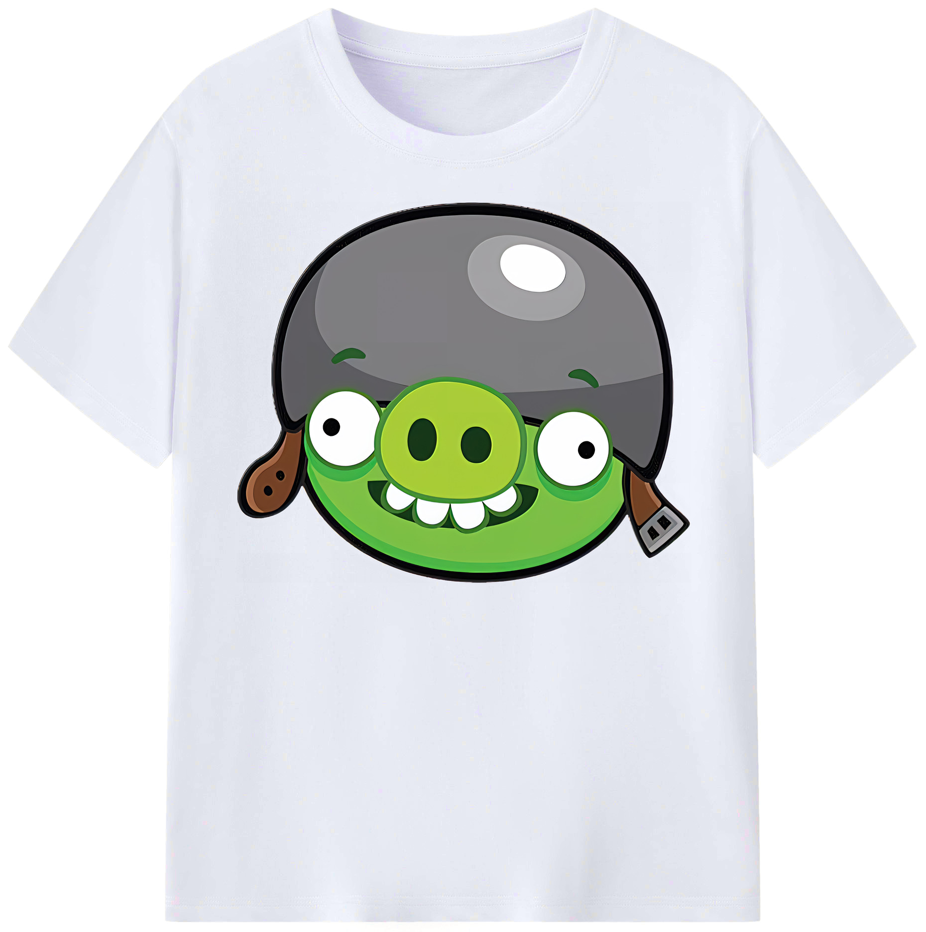 （画像用） Angry Birds アングリーバード レディースカジュアルプリントTシャツ（綿100％）