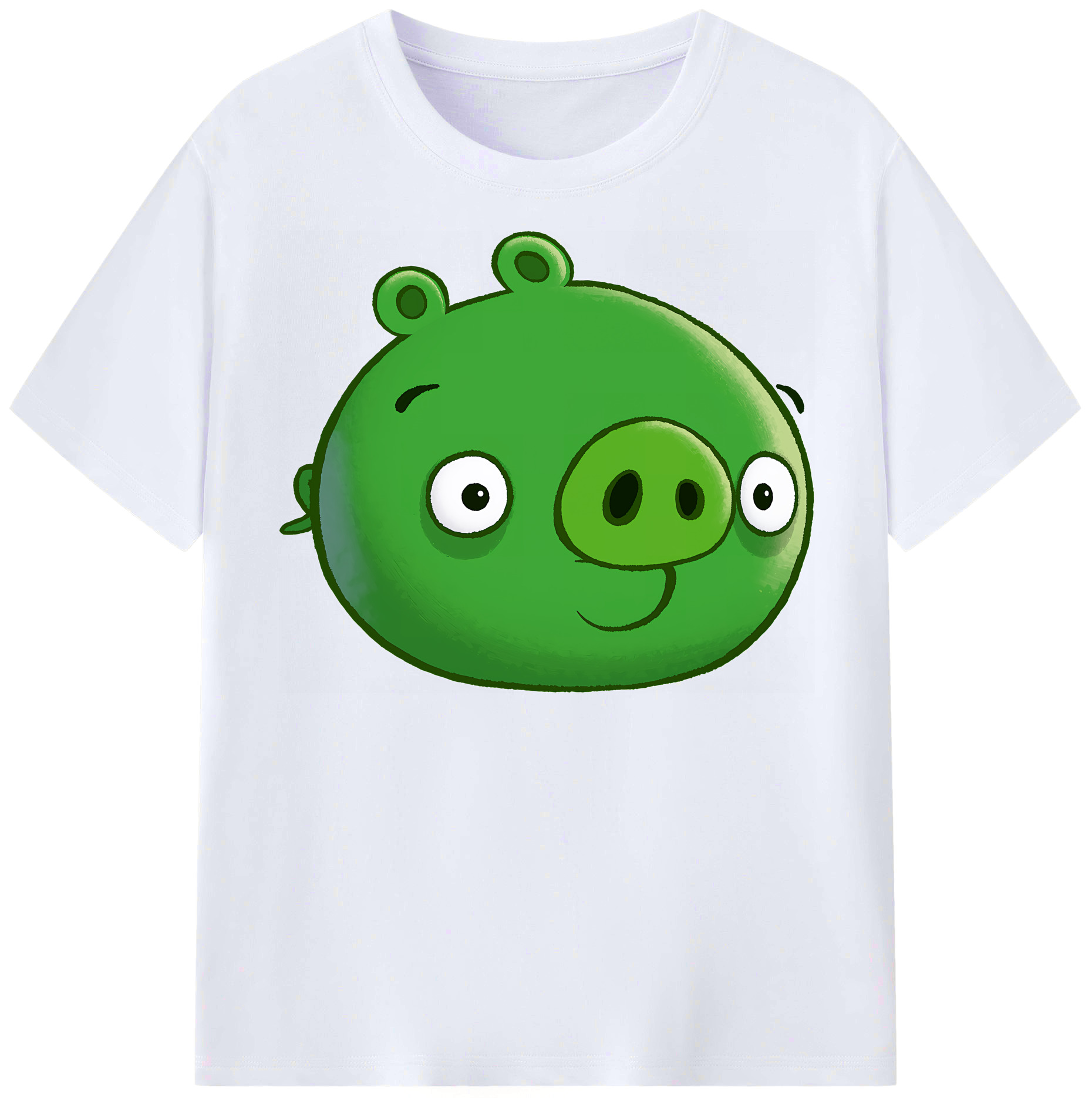 （画像用） Angry Birds アングリーバード レディースカジュアルプリントTシャツ（綿100％）