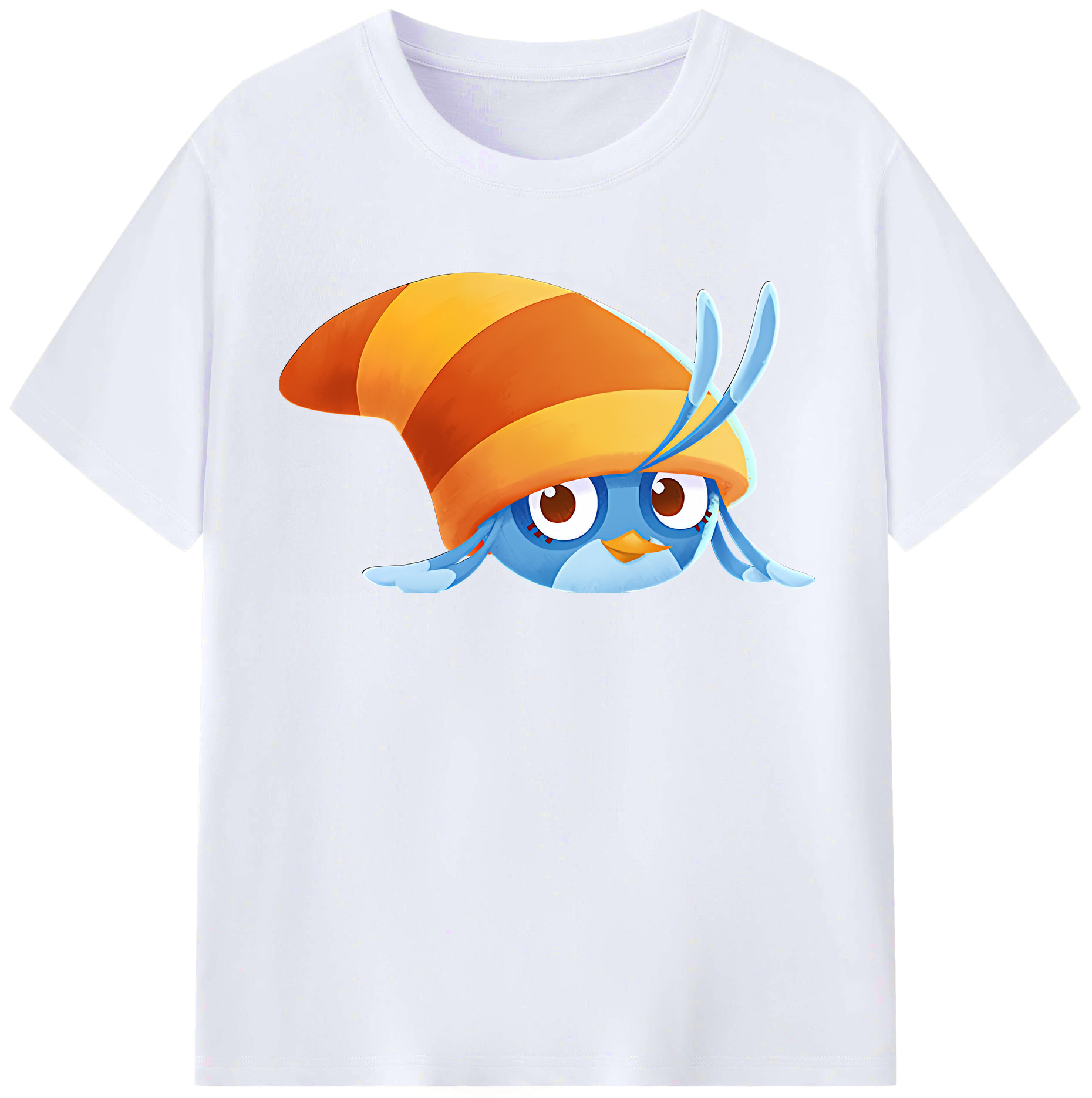 （画像用） Angry Birds アングリーバード レディースカジュアルプリントTシャツ（綿100％）