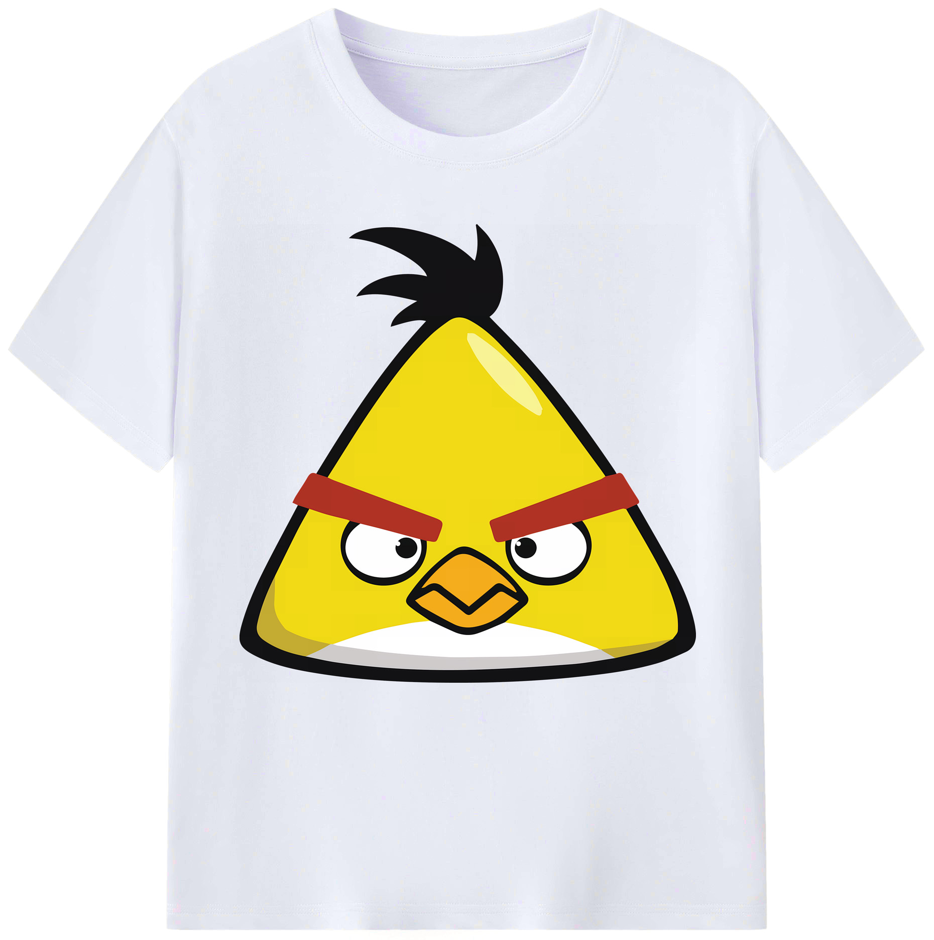 （画像用） Angry Birds アングリーバード レディースカジュアルプリントTシャツ（綿100％）