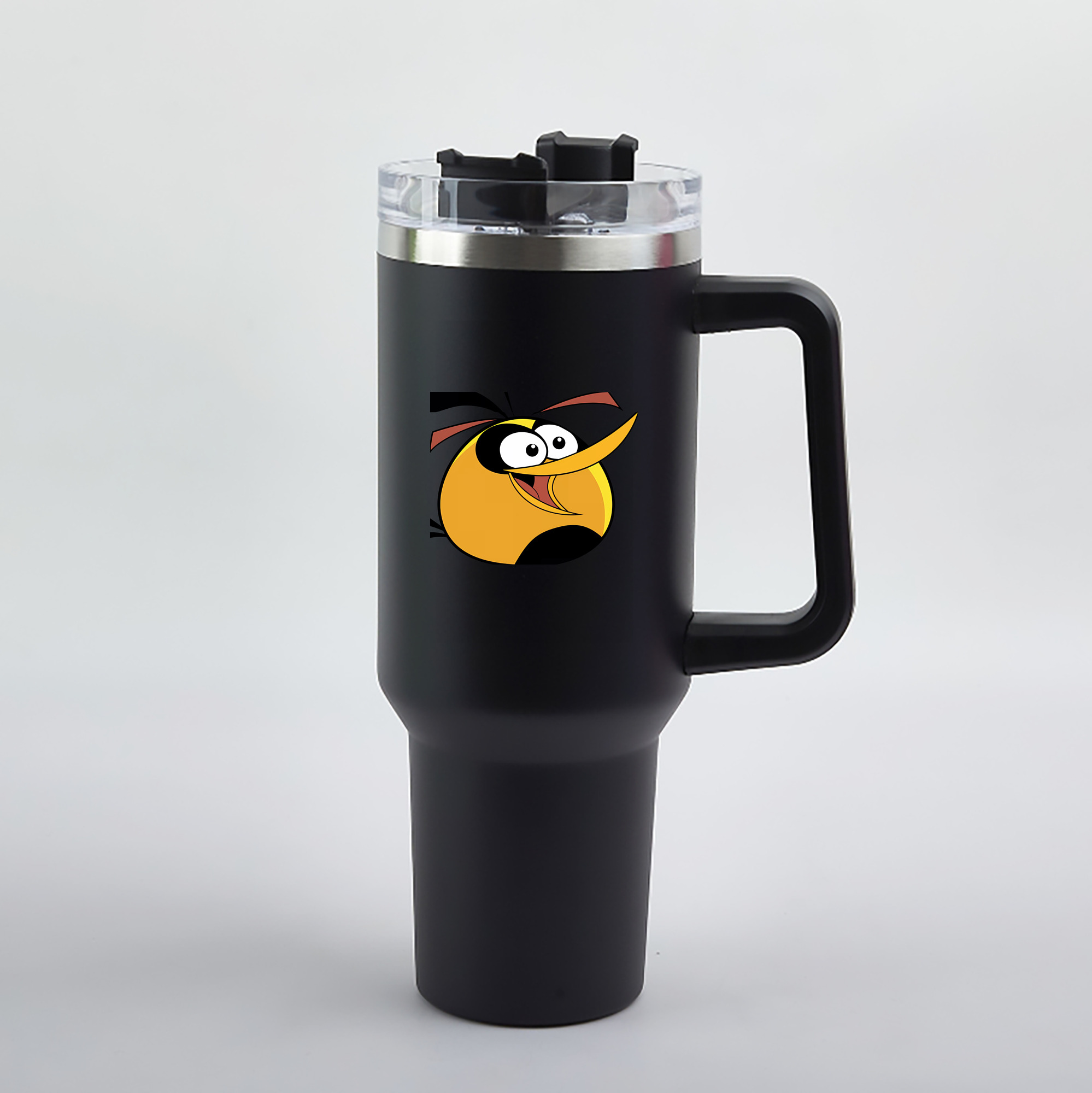 （画像用） Angry Birds アングリーバード 1200mL車用タンブラー（カラープリント）