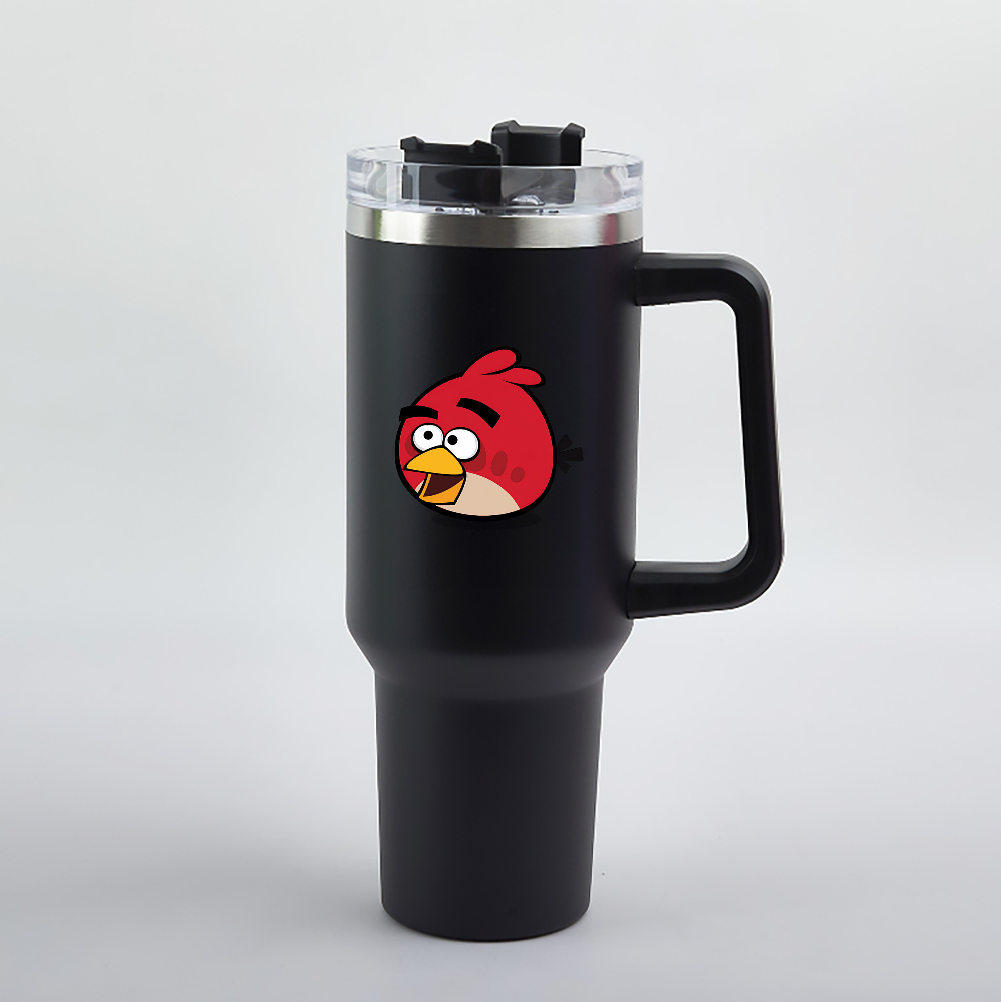 （画像用） Angry Birds アングリーバード 1200mL車用タンブラー（カラープリント）
