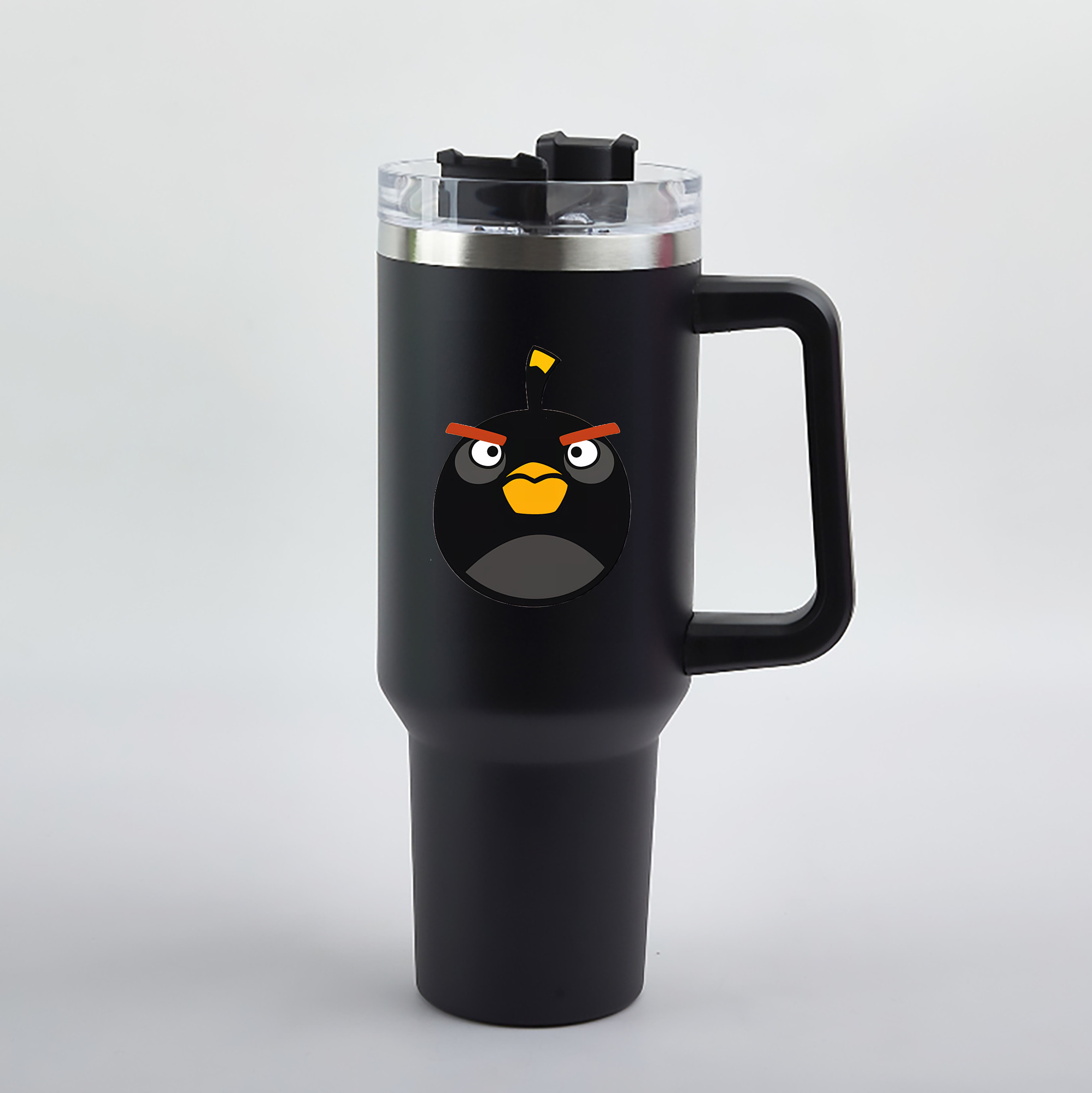 （画像用） Angry Birds アングリーバード 1200mL車用タンブラー（カラープリント）