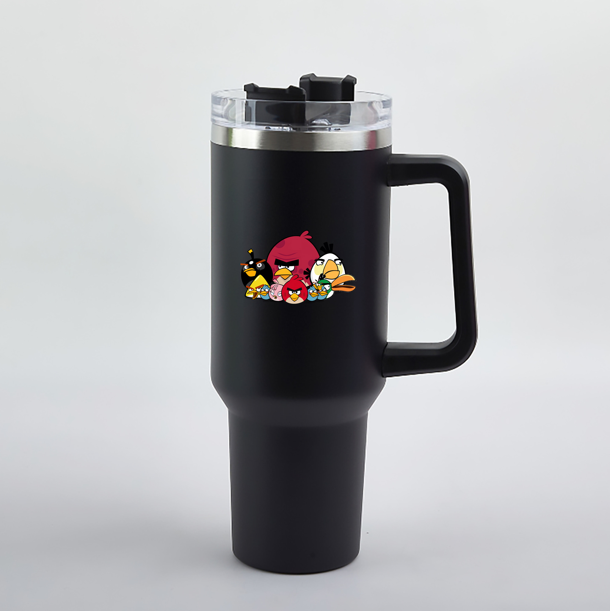 （画像用） Angry Birds アングリーバード 1200mL車用タンブラー（カラープリント）