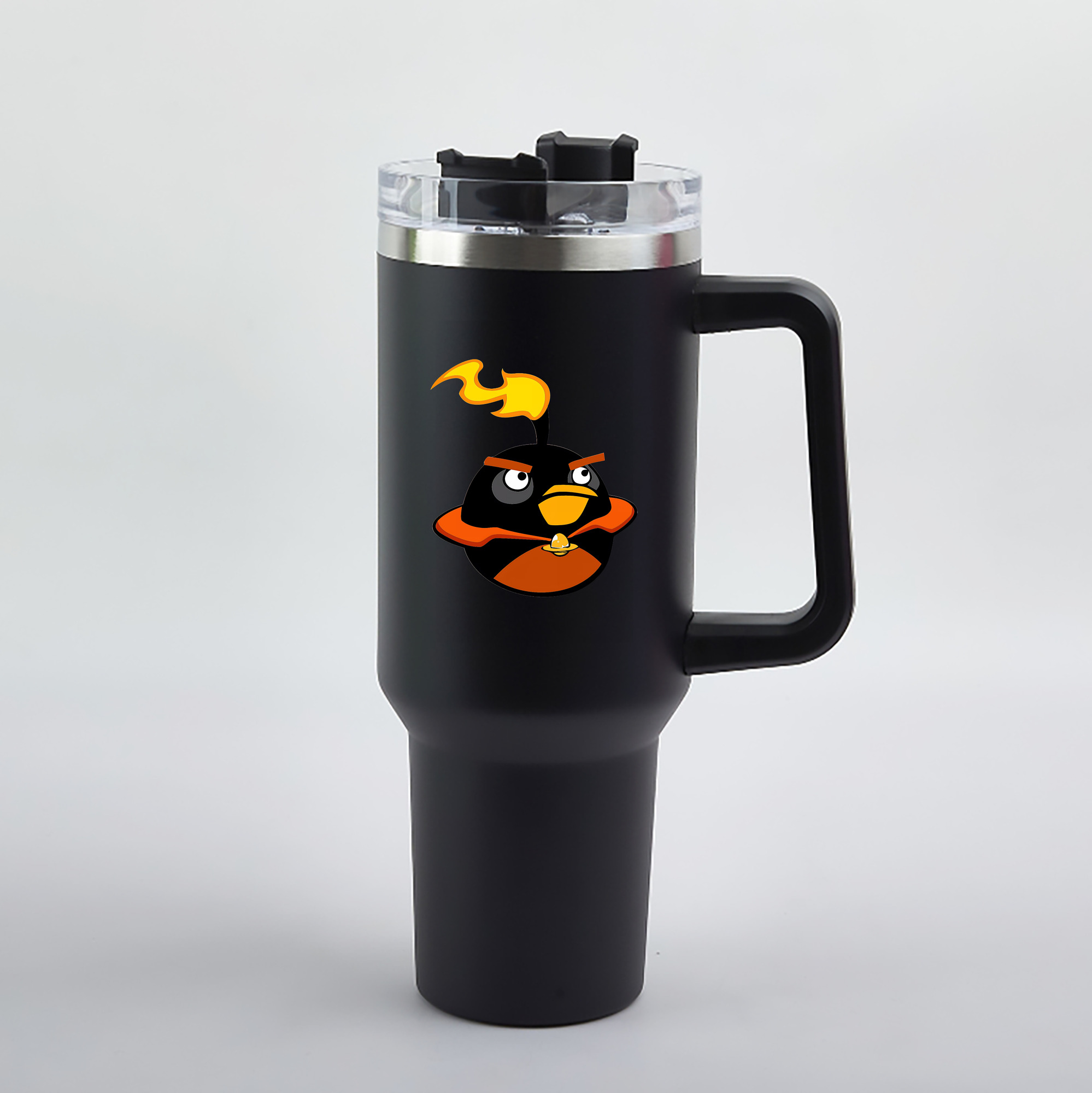 （画像用） Angry Birds アングリーバード 1200mL車用タンブラー（カラープリント）