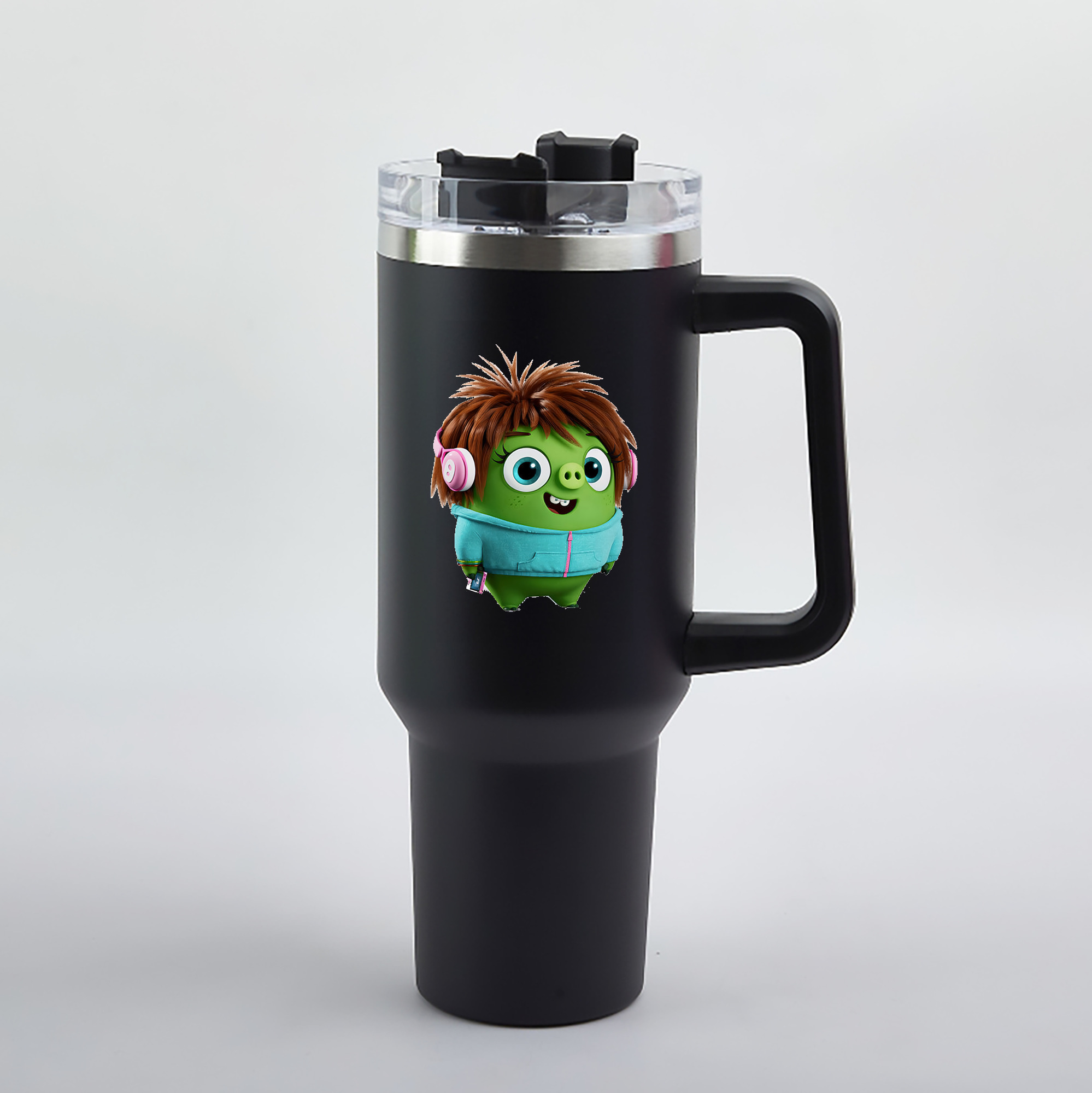 （画像用） Angry Birds アングリーバード 1200mL車用タンブラー（カラープリント）