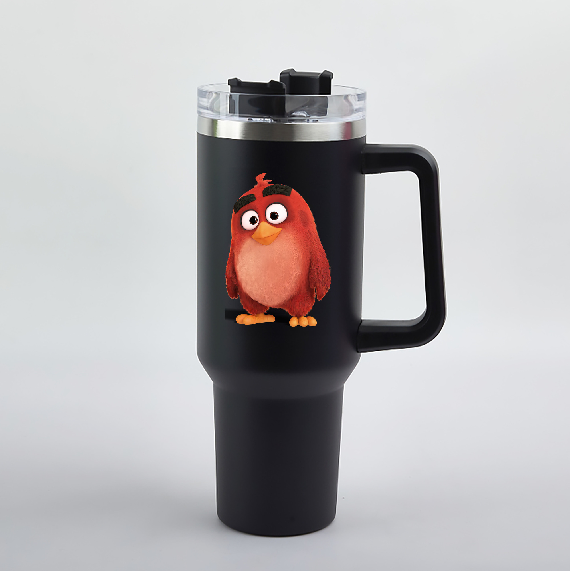 （画像用） Angry Birds アングリーバード 1200mL車用タンブラー（カラープリント）
