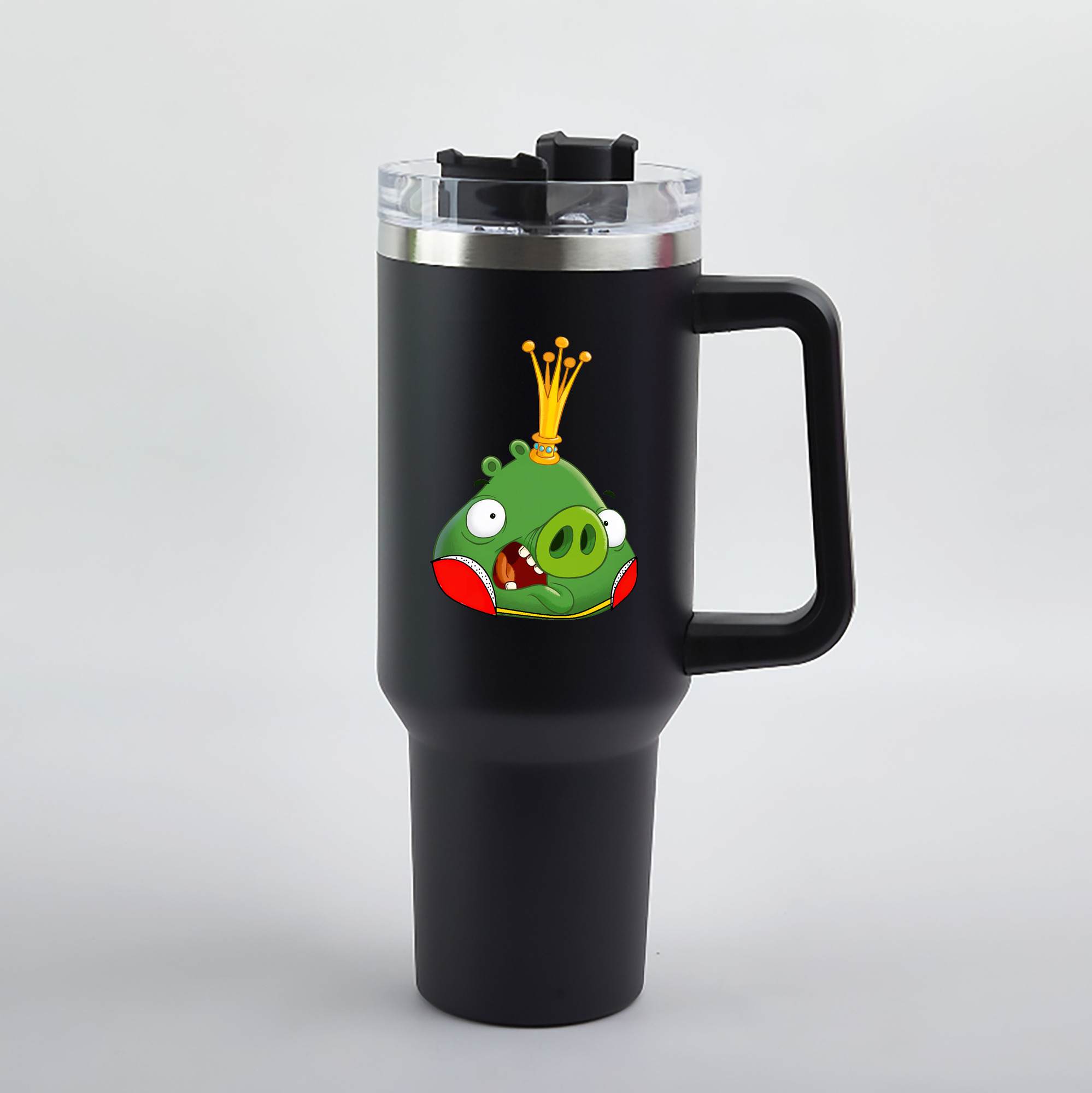 （画像用） Angry Birds アングリーバード 1200mL車用タンブラー（カラープリント）