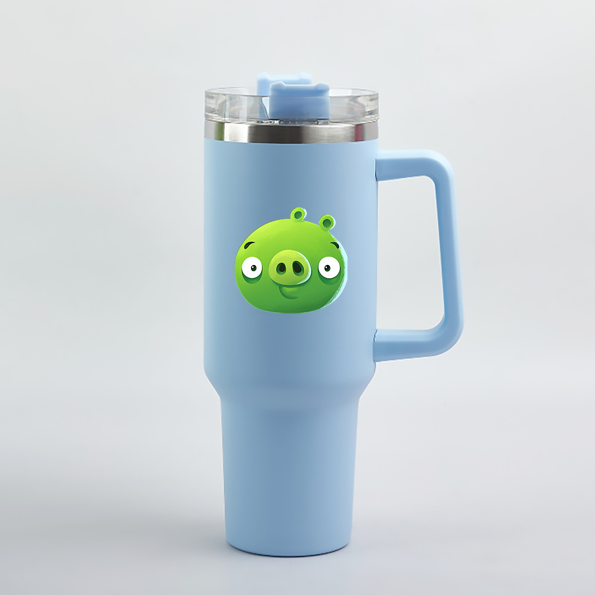 （画像用） Angry Birds アングリーバード 1200mL車用タンブラー（カラープリント）