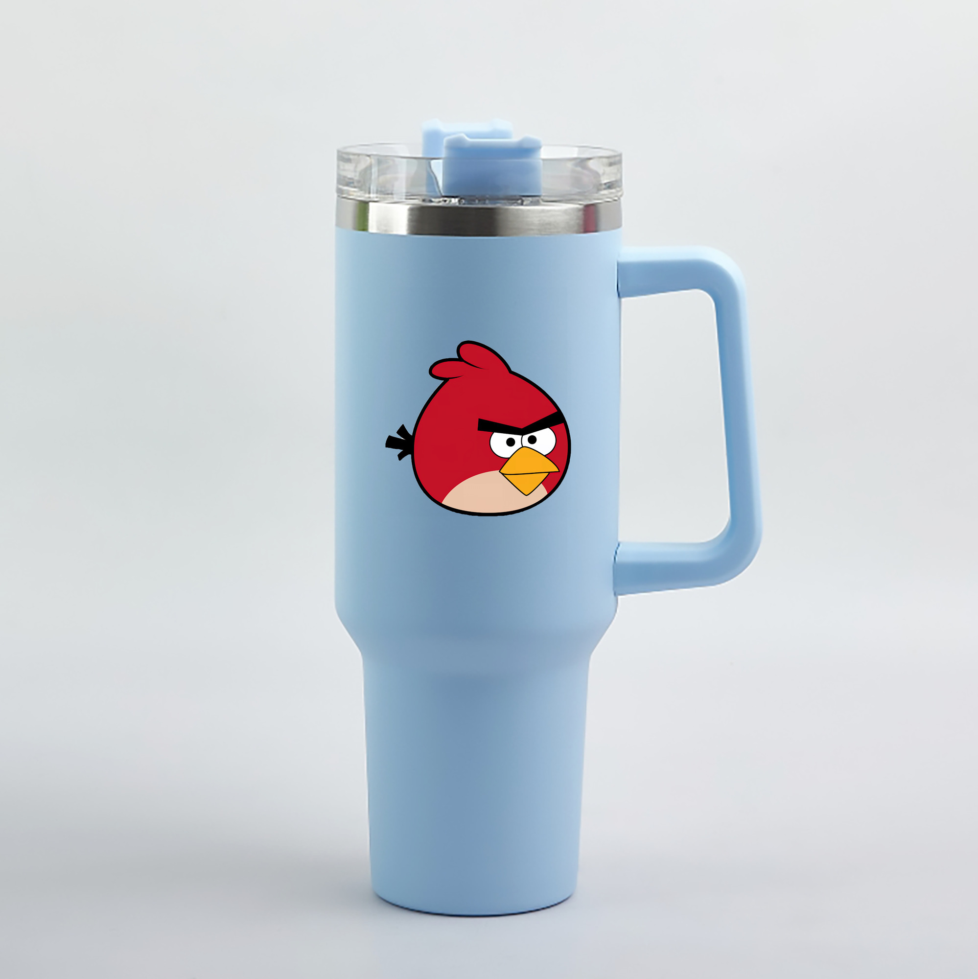 （画像用） Angry Birds アングリーバード 1200mL車用タンブラー（カラープリント）