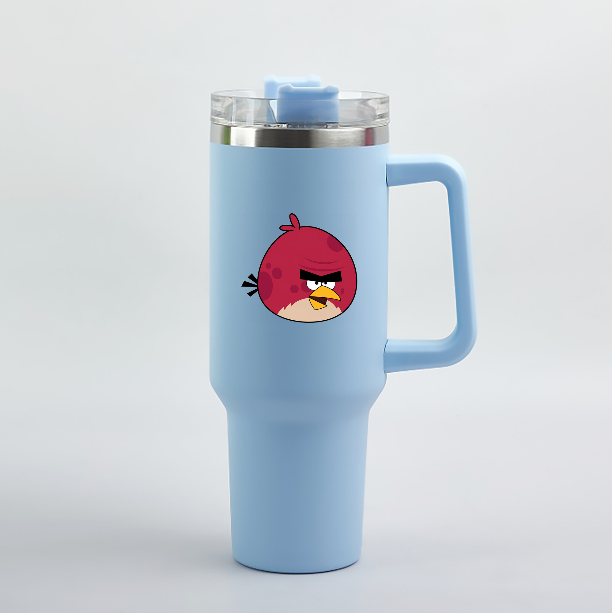 （画像用） Angry Birds アングリーバード 1200mL車用タンブラー（カラープリント）