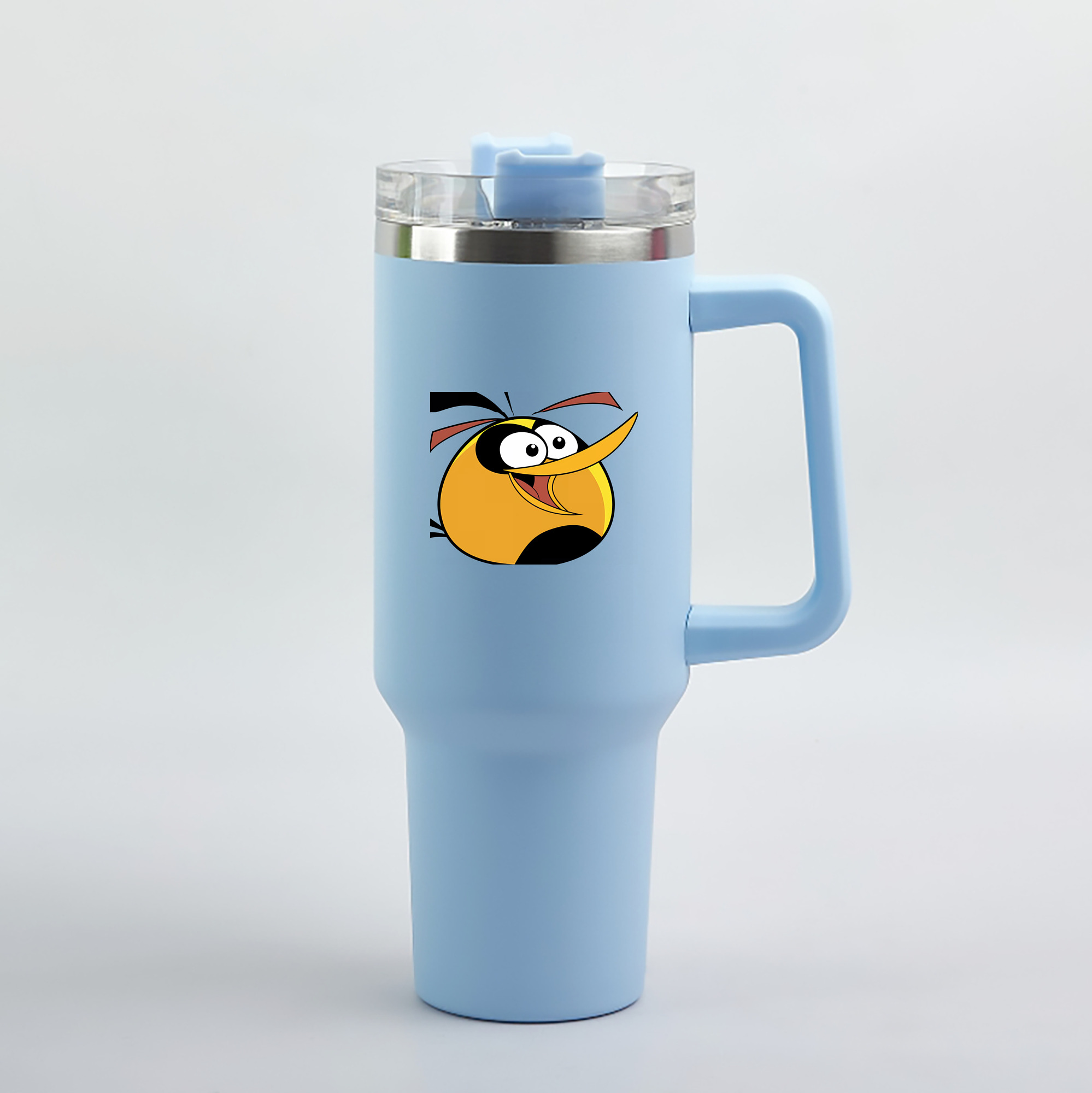 （画像用） Angry Birds アングリーバード 1200mL車用タンブラー（カラープリント）