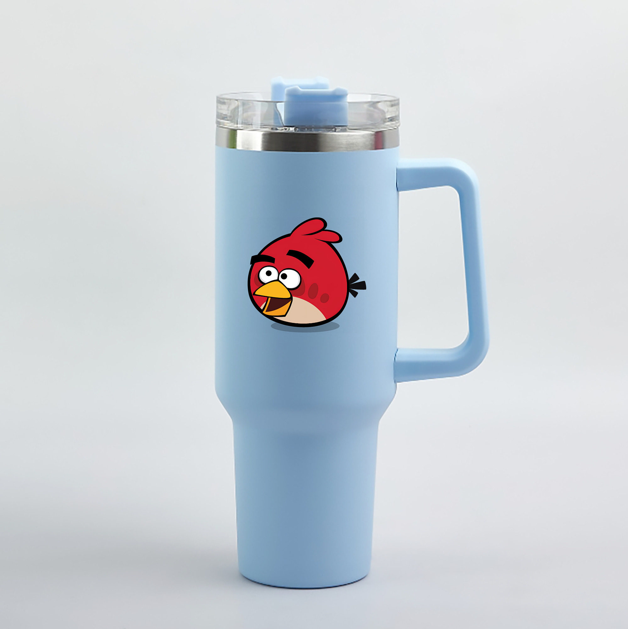 （画像用） Angry Birds アングリーバード 1200mL車用タンブラー（カラープリント）
