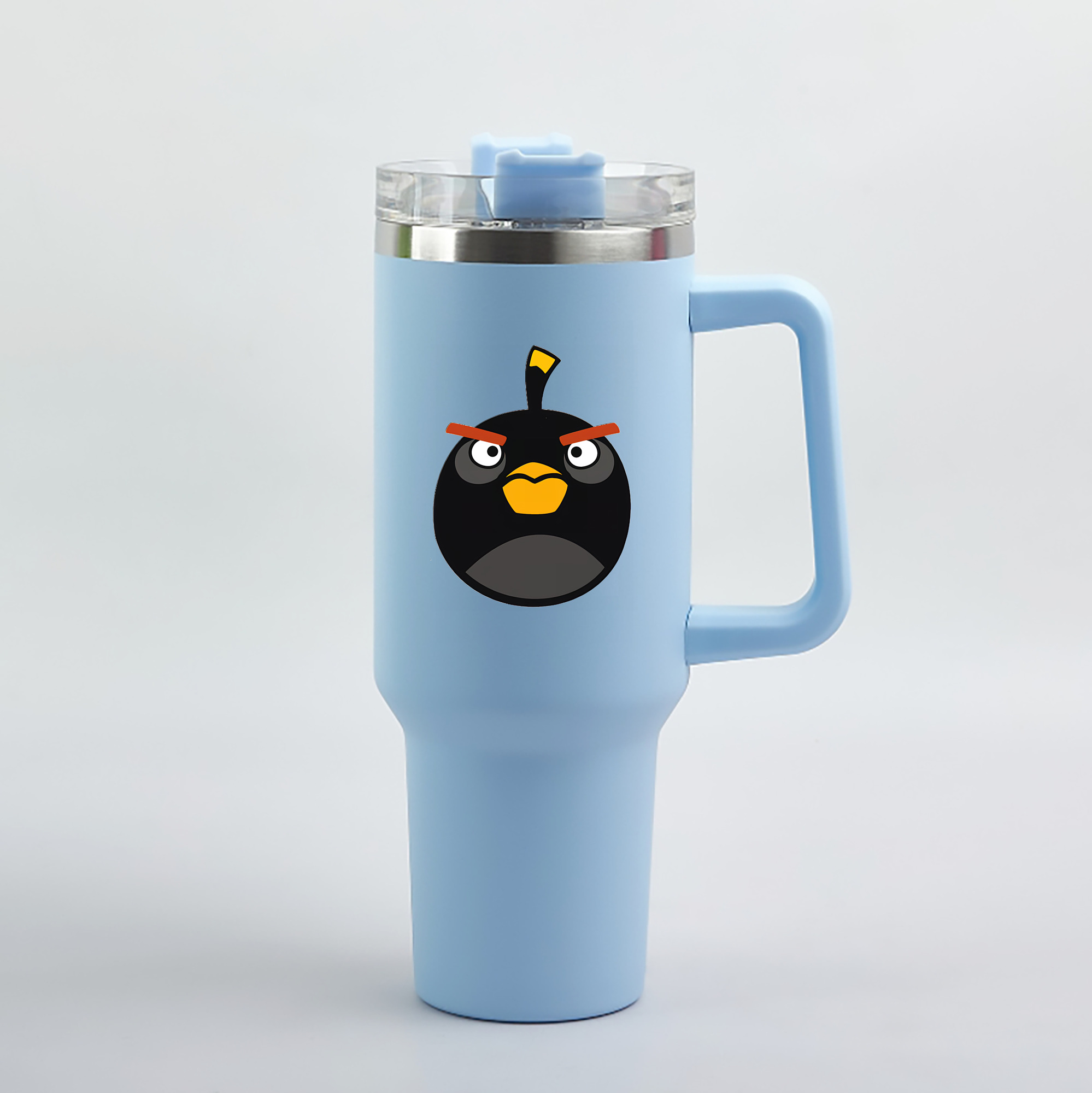 （画像用） Angry Birds アングリーバード 1200mL車用タンブラー（カラープリント）