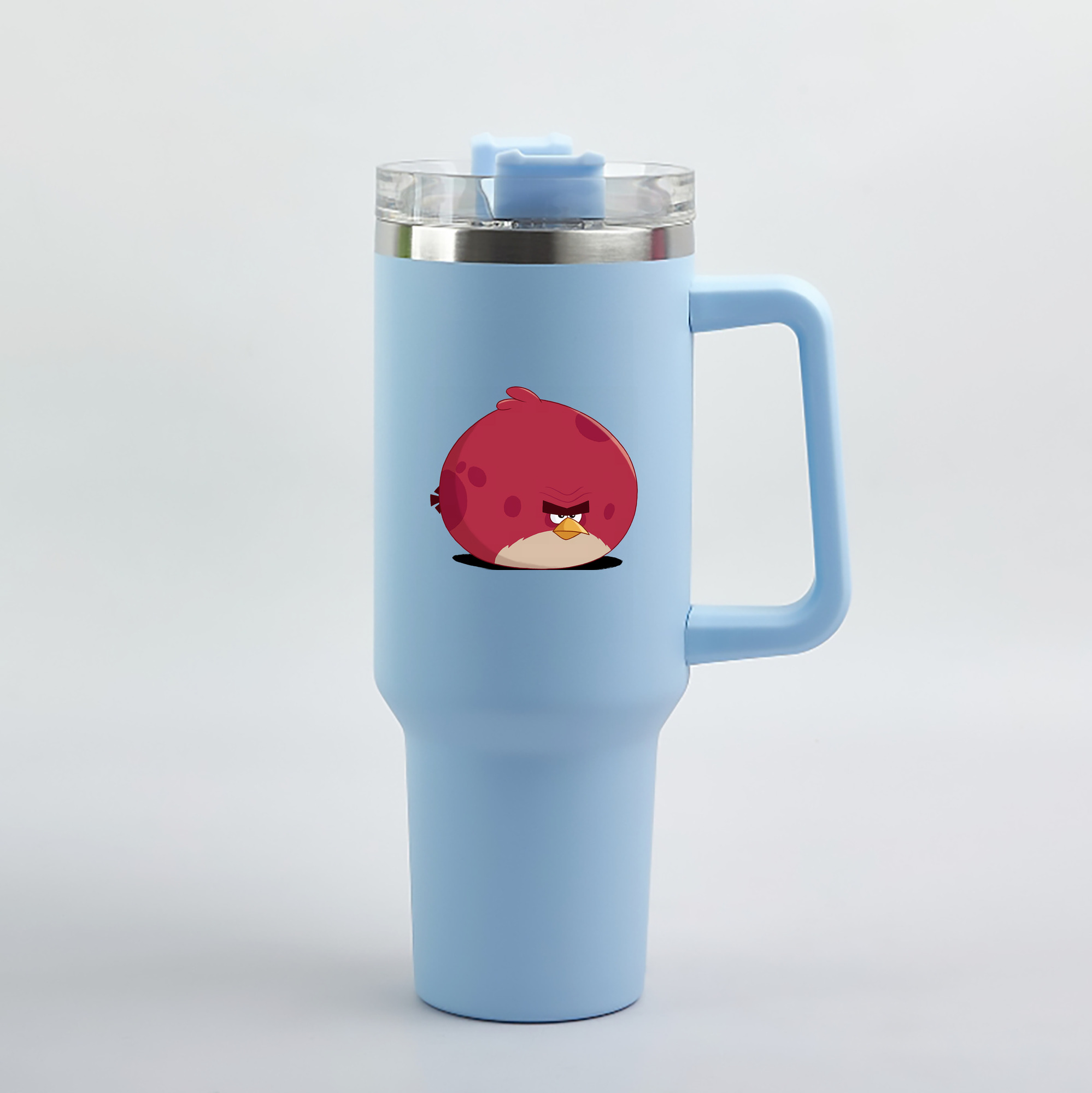 （画像用） Angry Birds アングリーバード 1200mL車用タンブラー（カラープリント）