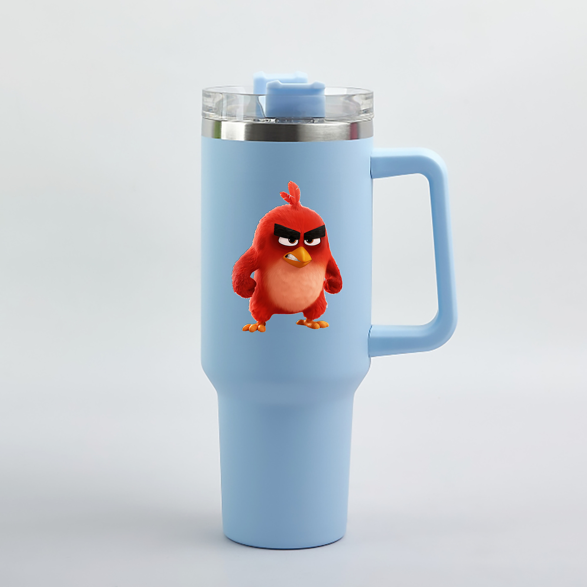 （画像用） Angry Birds アングリーバード 1200mL車用タンブラー（カラープリント）