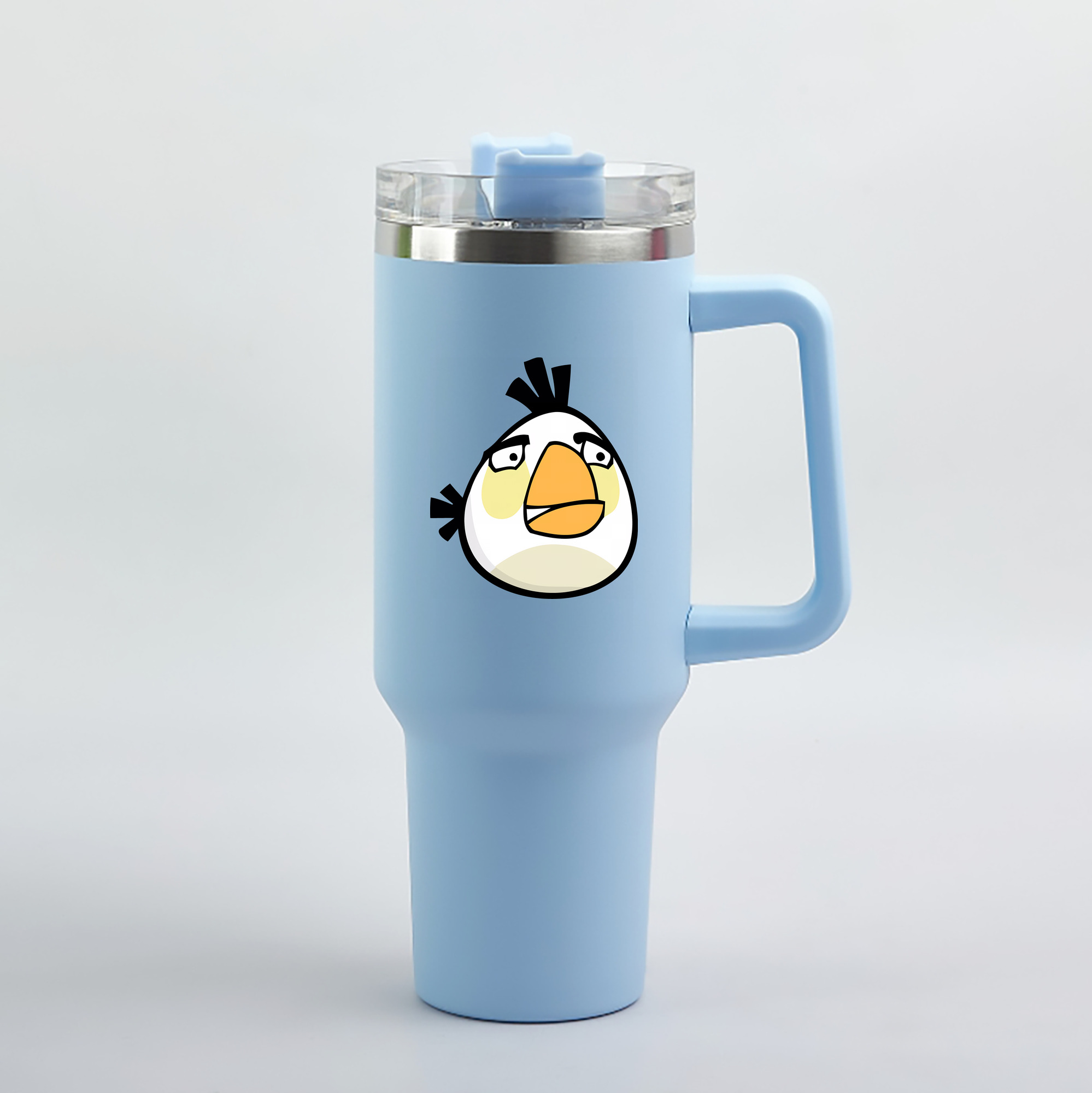 （画像用） Angry Birds アングリーバード 1200mL車用タンブラー（カラープリント）