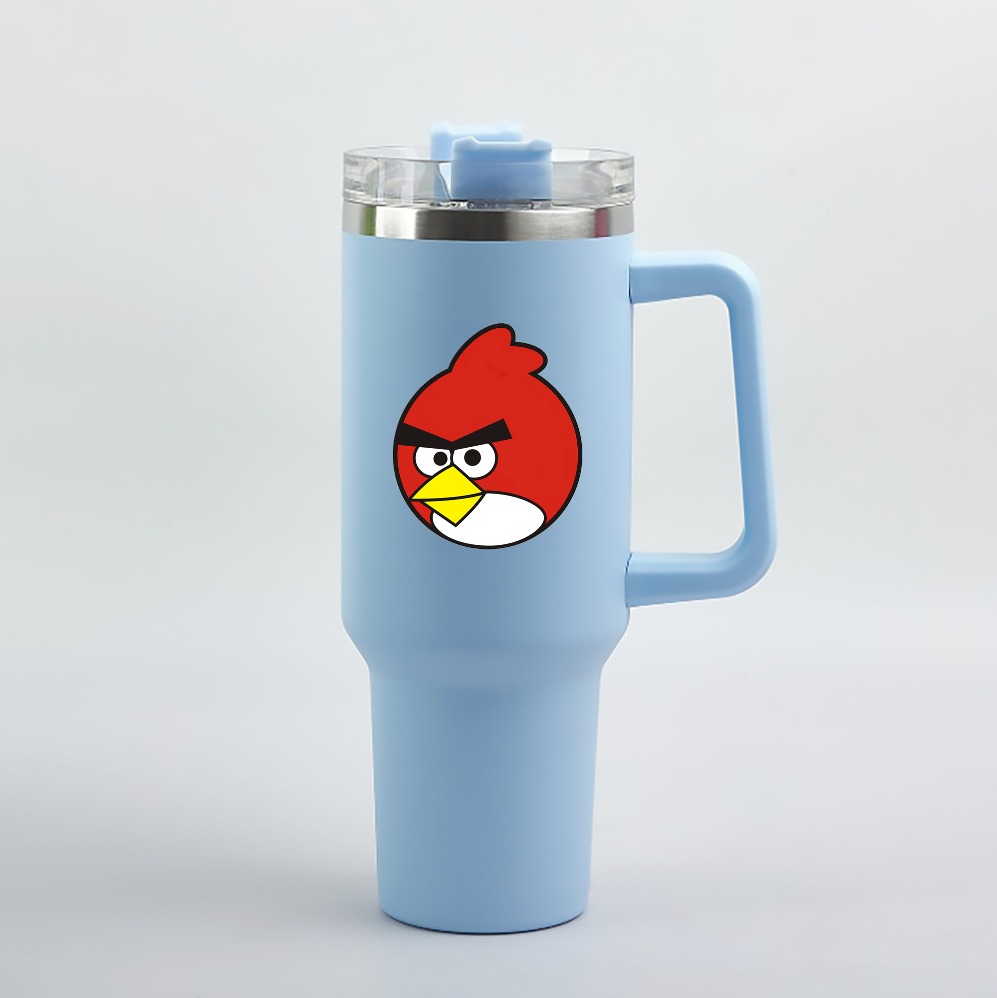 （画像用） Angry Birds アングリーバード 1200mL車用タンブラー（カラープリント）