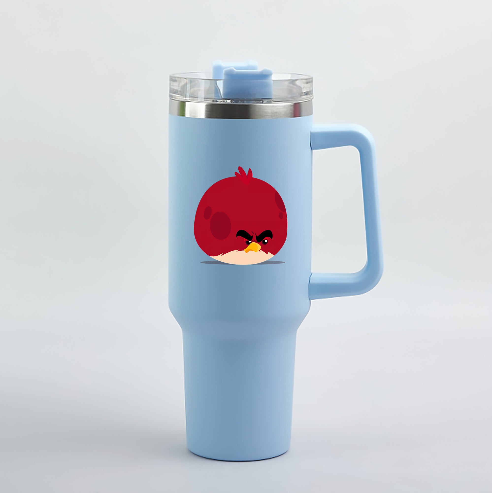 （画像用） Angry Birds アングリーバード 1200mL車用タンブラー（カラープリント）