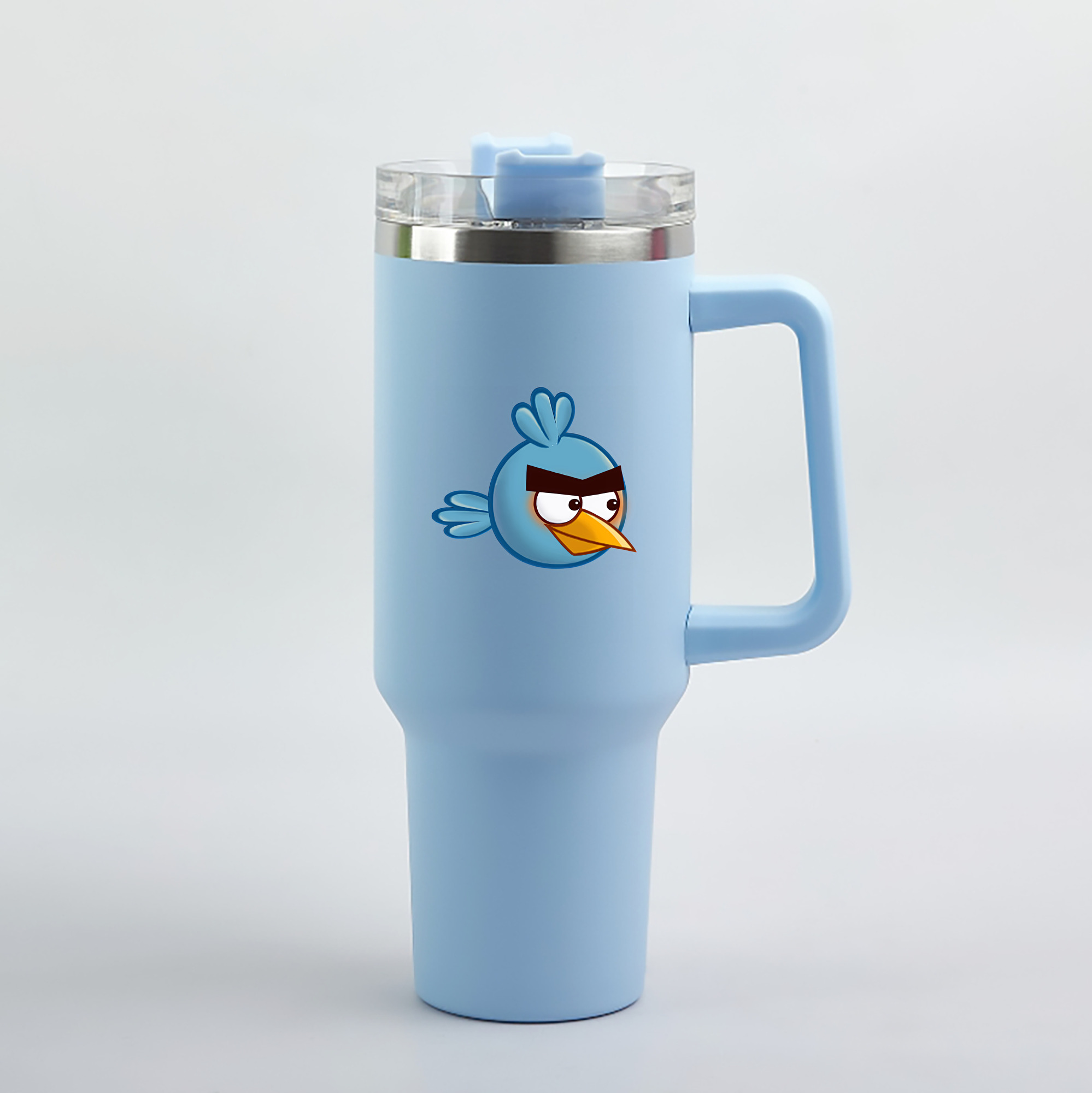 （画像用） Angry Birds アングリーバード 1200mL車用タンブラー（カラープリント）