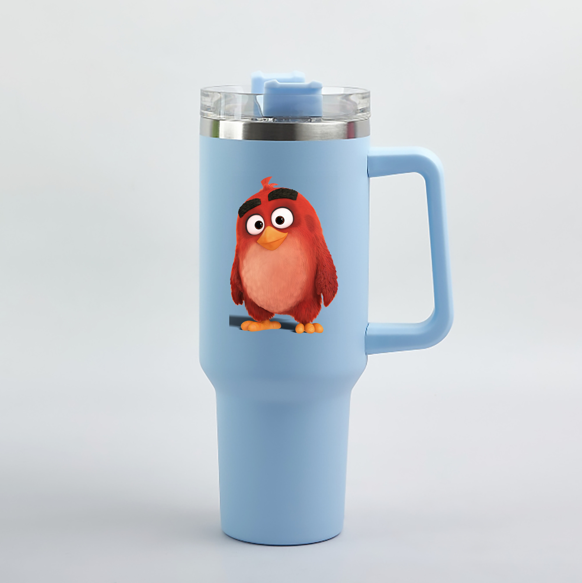 （画像用） Angry Birds アングリーバード 1200mL車用タンブラー（カラープリント）