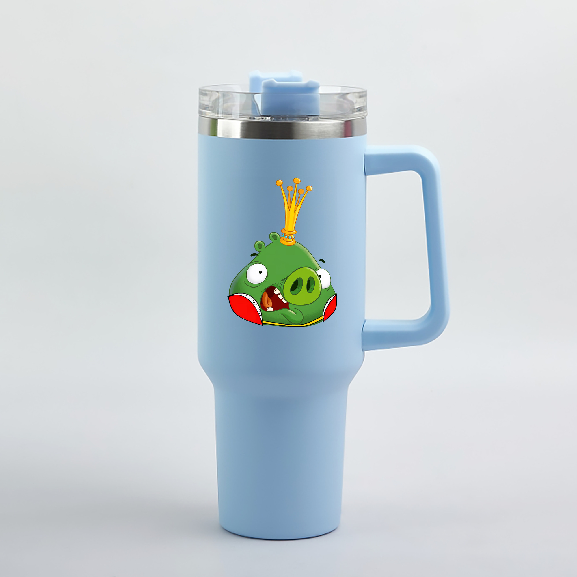 （画像用） Angry Birds アングリーバード 1200mL車用タンブラー（カラープリント）