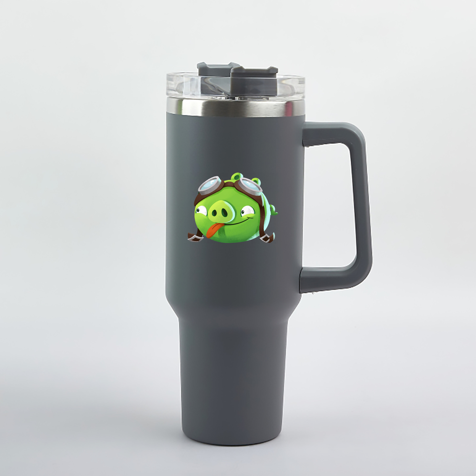 （画像用） Angry Birds アングリーバード 1200mL車用タンブラー（カラープリント）